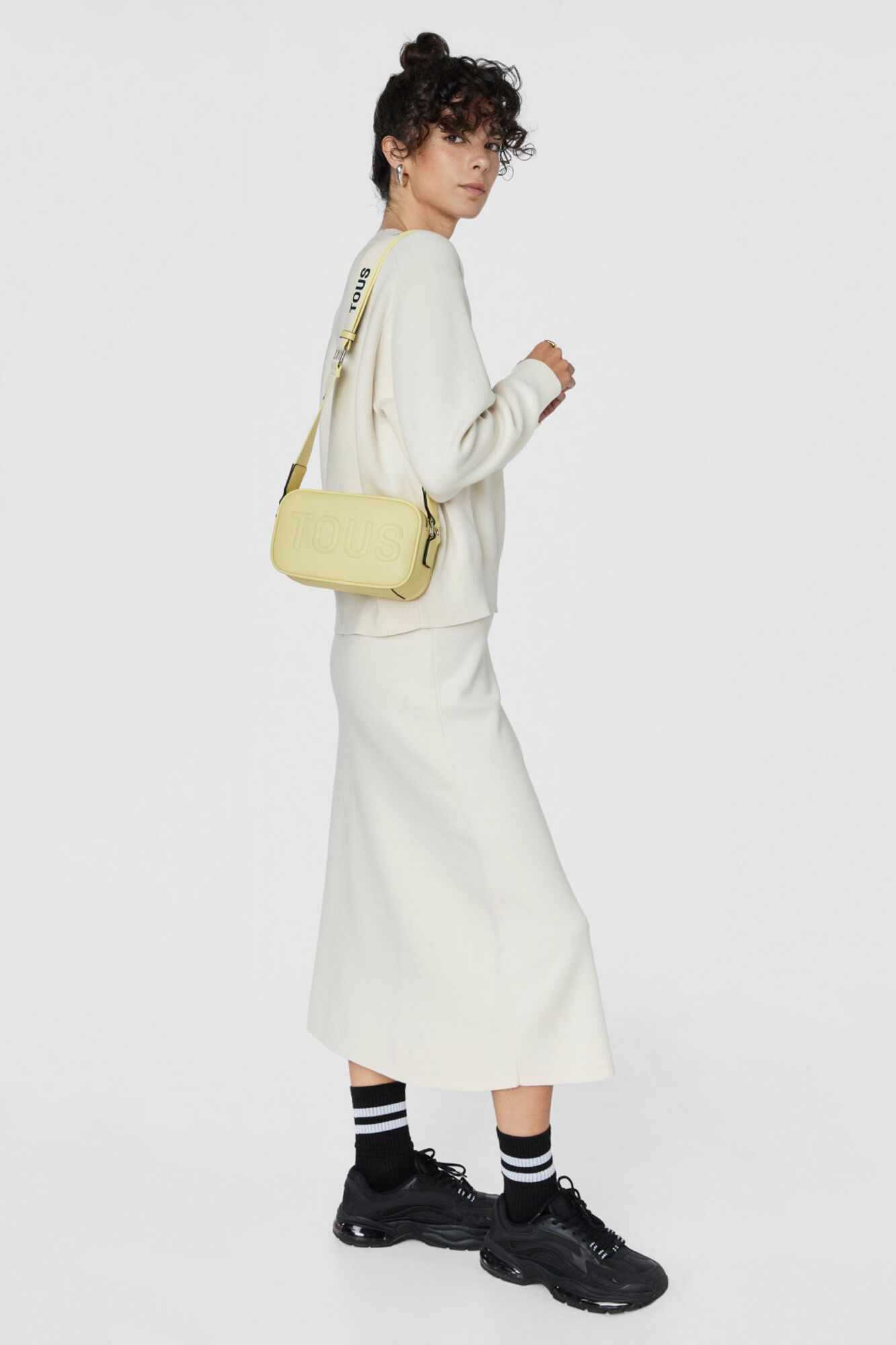 Tous Yellow TOUS La Rue crossbody reporter bag Yellow