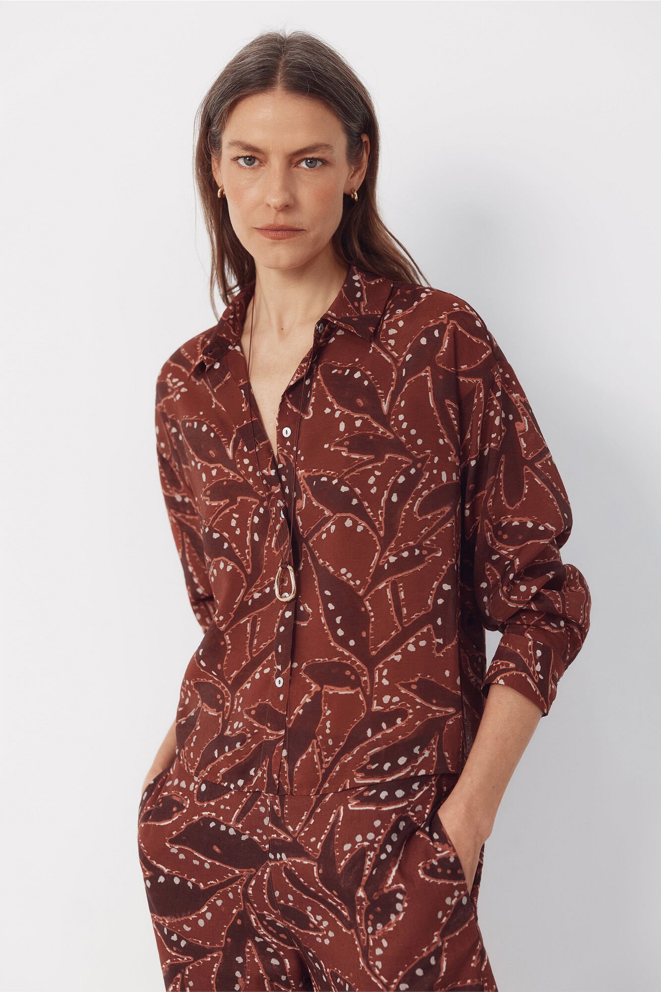 Cortefiel Printed shirt