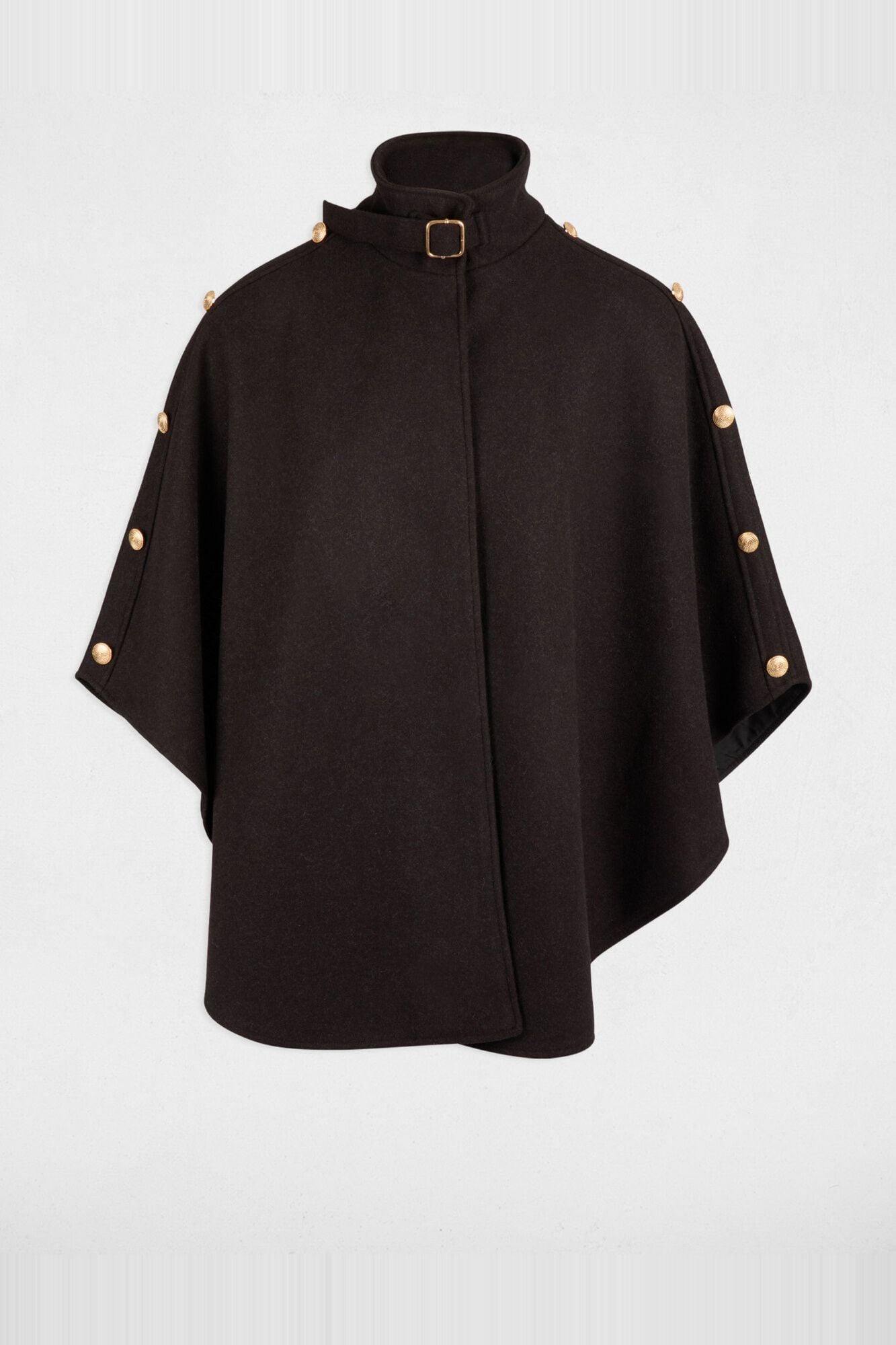 Morgan Poncho de gola alta