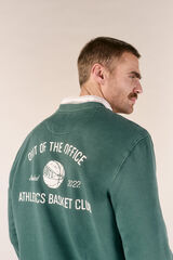 OOTO Round neck sweatshirt Green