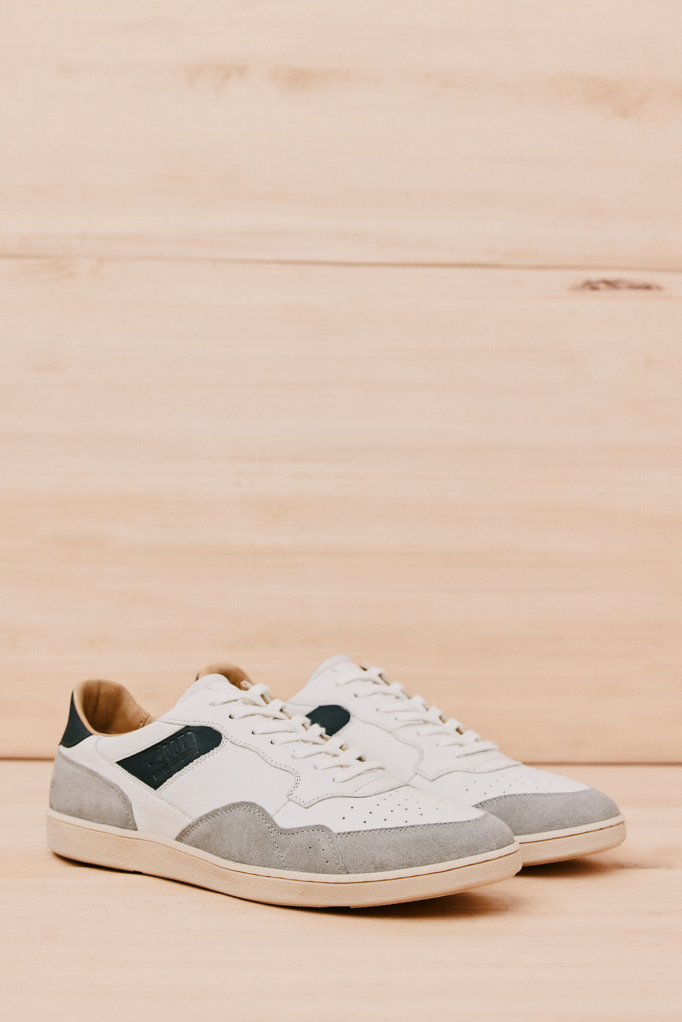 OOTO Zapatilla piel Blanco