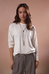 Slowlove Camiseta oversize Blanco