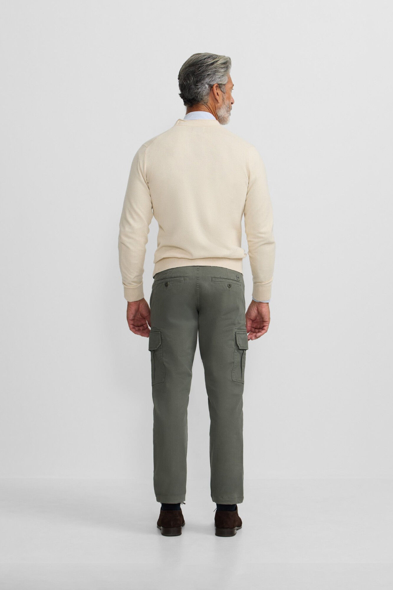 Silbon Casaco de malha cl&aacute;ssico Tostado