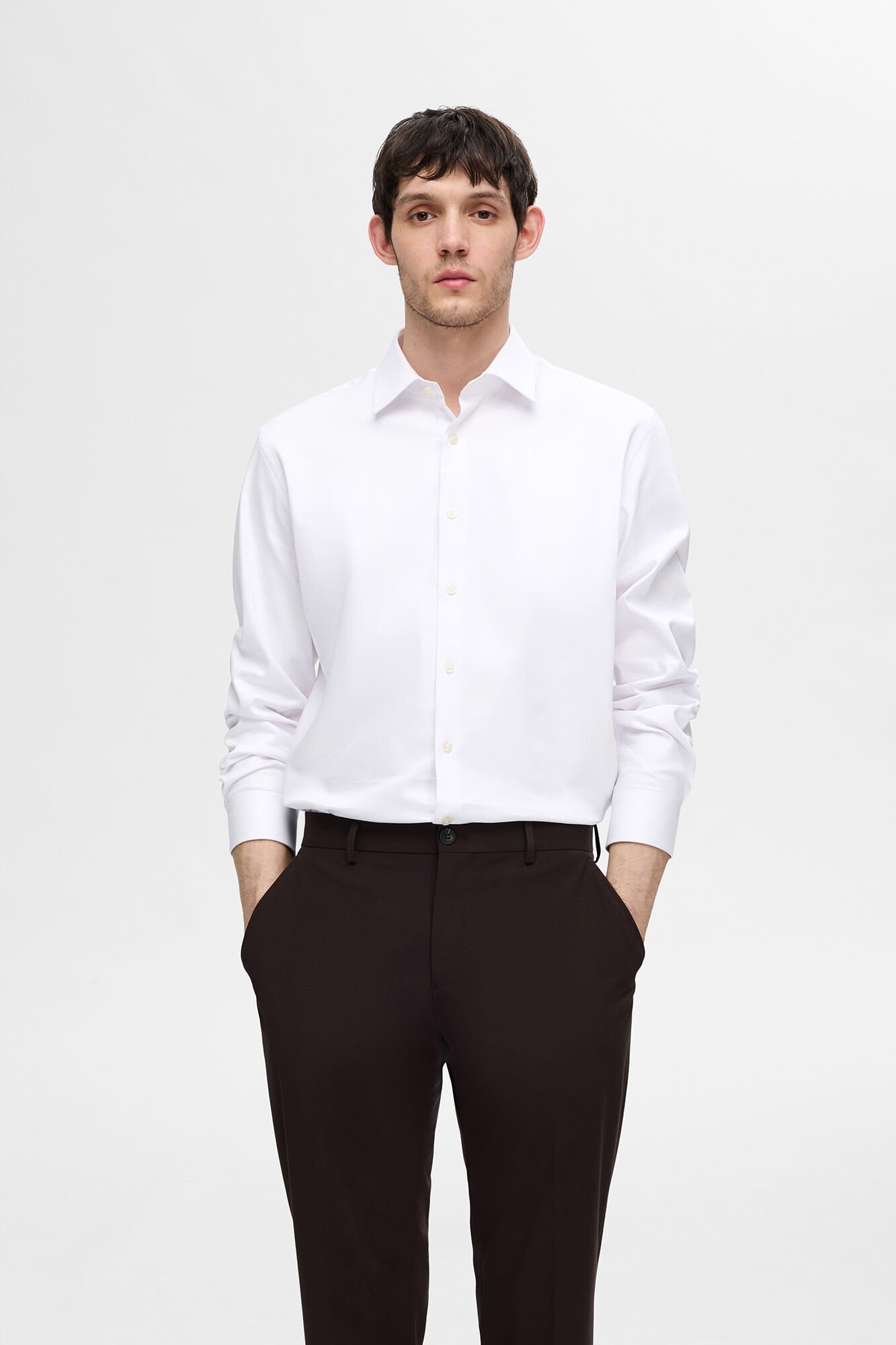 Selected Camisa Slim Fit de vestir