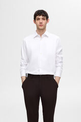 Selected Camisa Slim Fit de vestir Branco