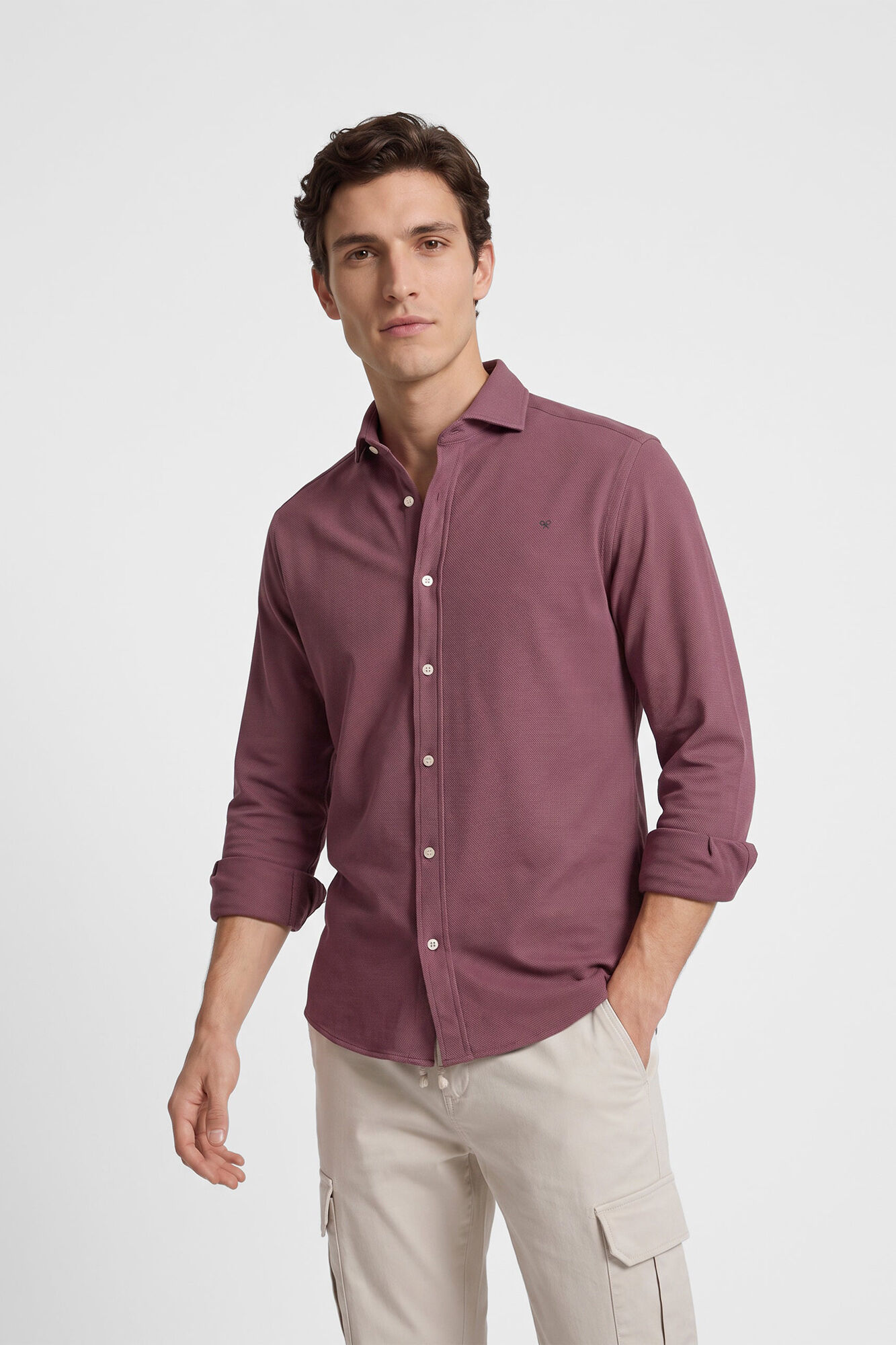 Silbon Camisa desportiva estruturada