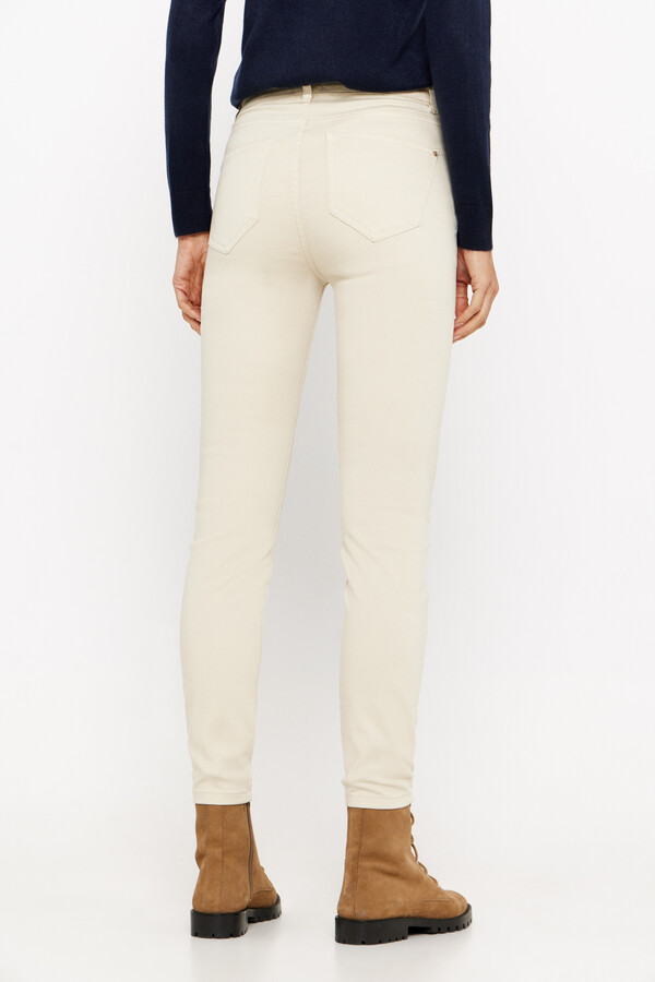 Cortefiel Sensational colour trousers Ivory