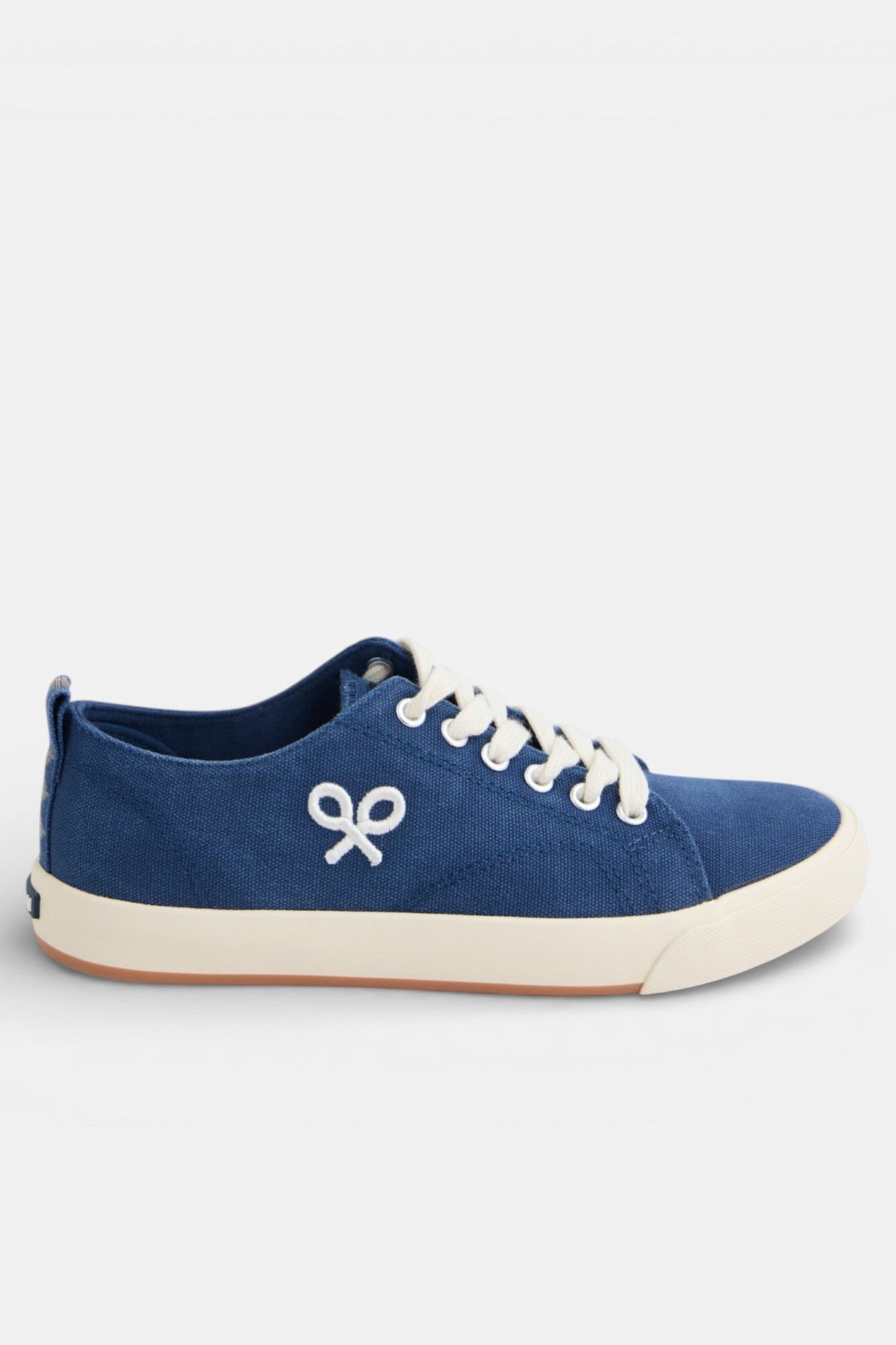 Silbon Canvas classic sneaker Navy