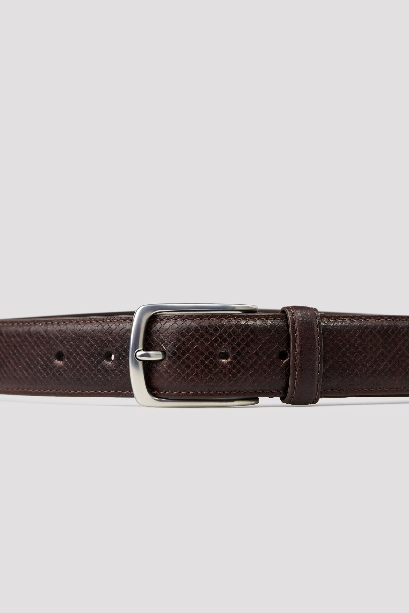 Cortefiel Sport embossed leather belt