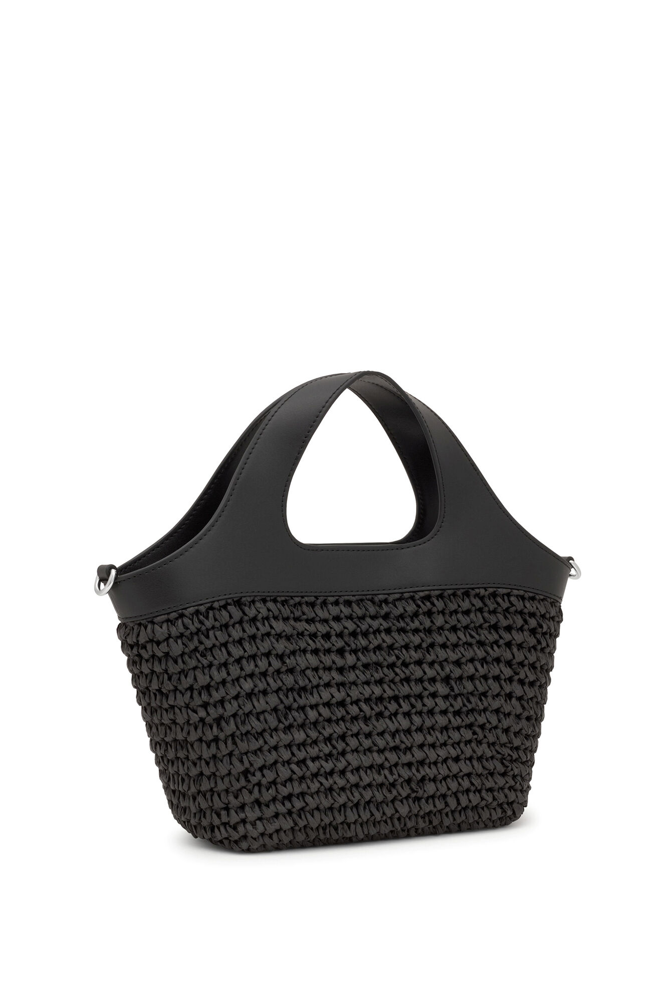 Tous TOUS Lirio Rafia medium black basket Black