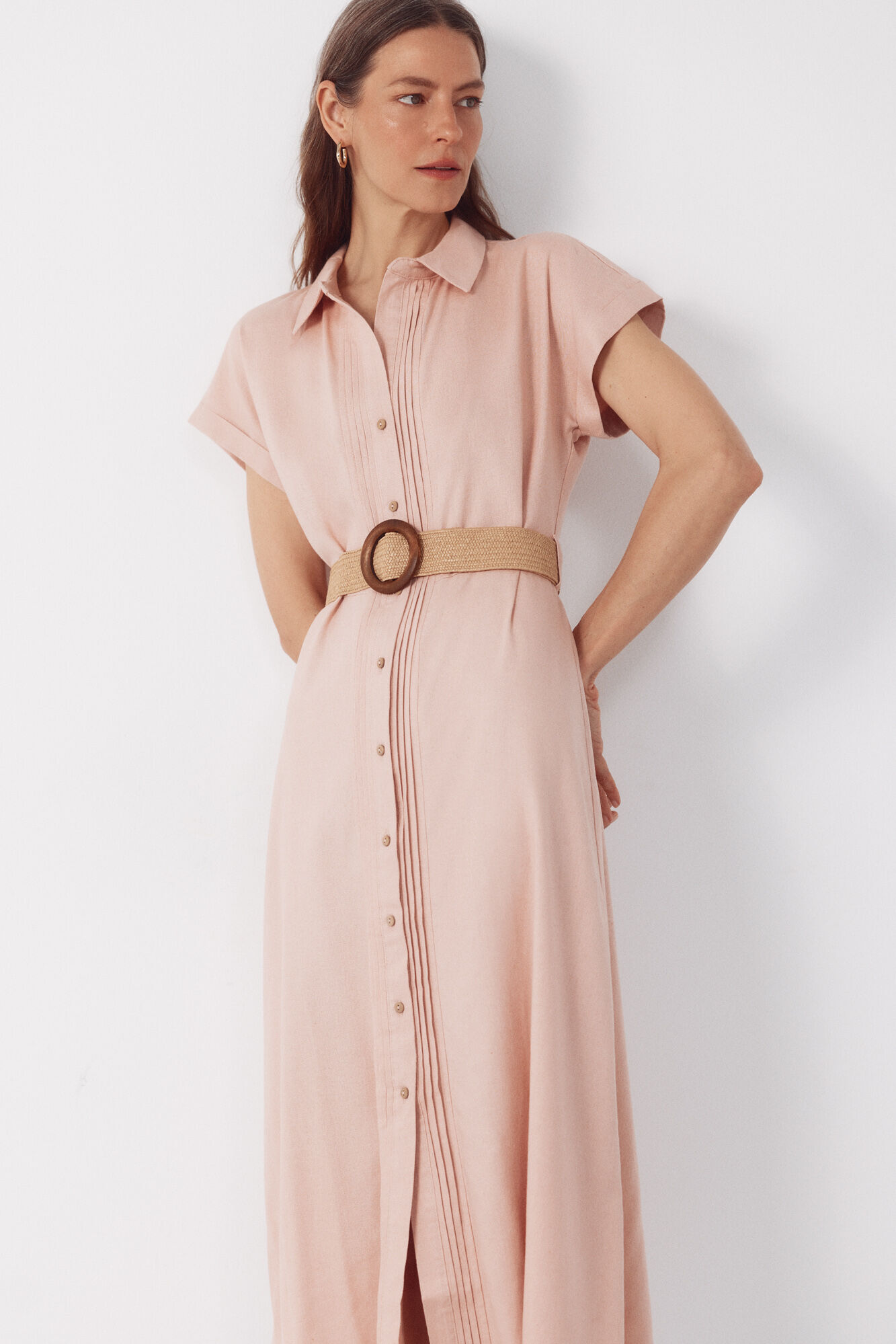 Cortefiel Linen dress