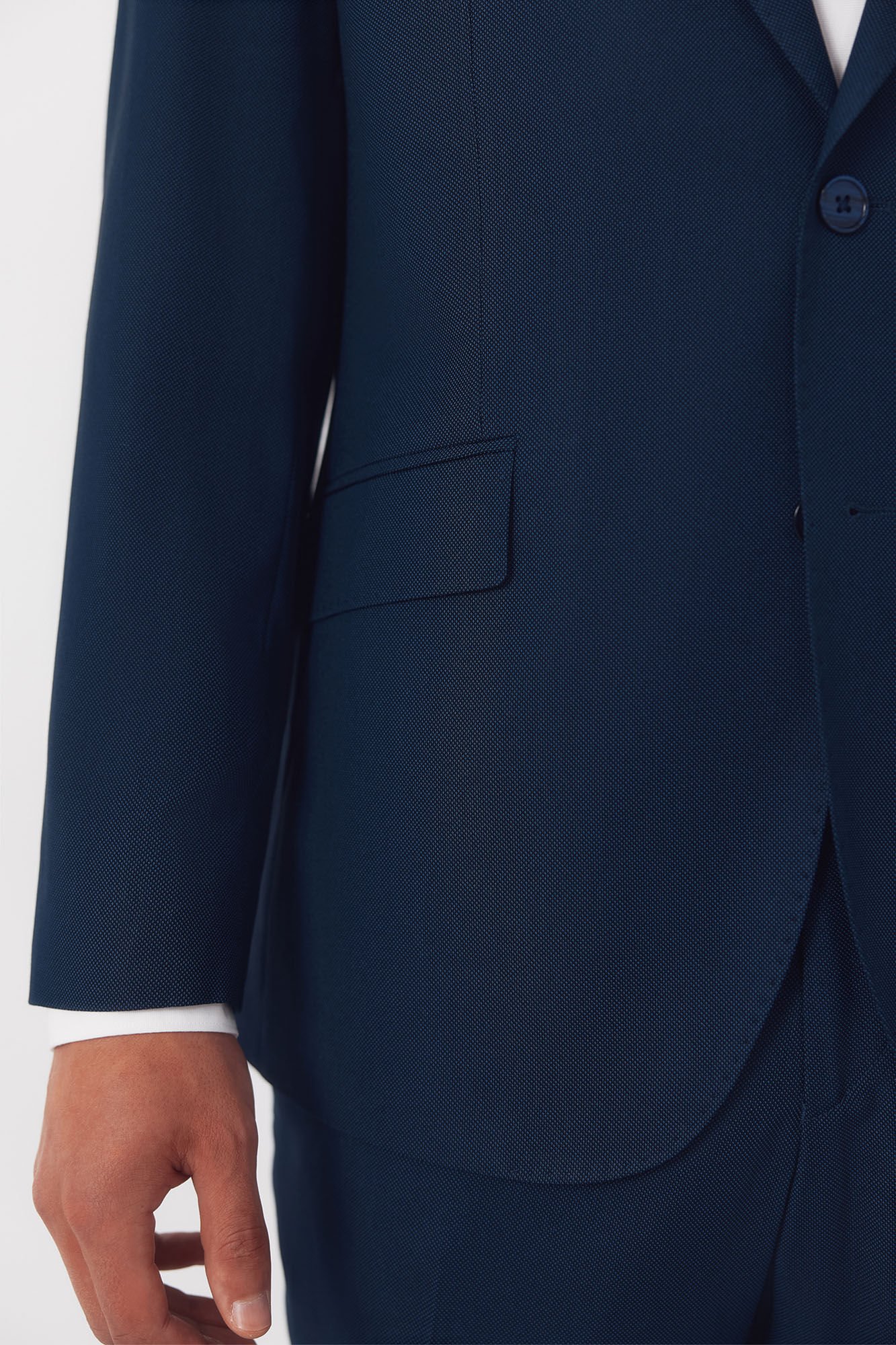 Cortefiel Estrutura azul americana do s&eacute;culo XXI Azul