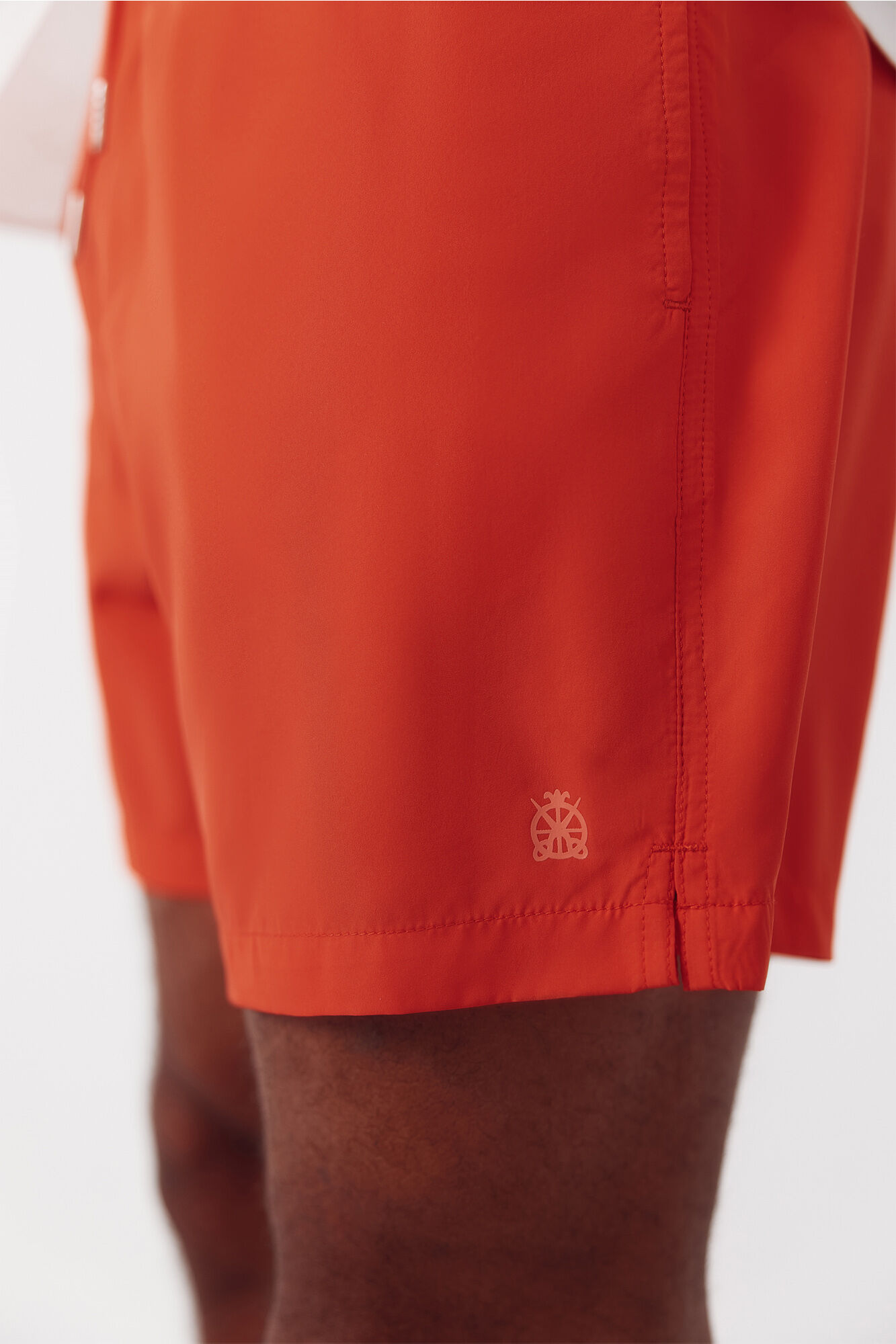 Cortefiel Plain basic swimwear Coral