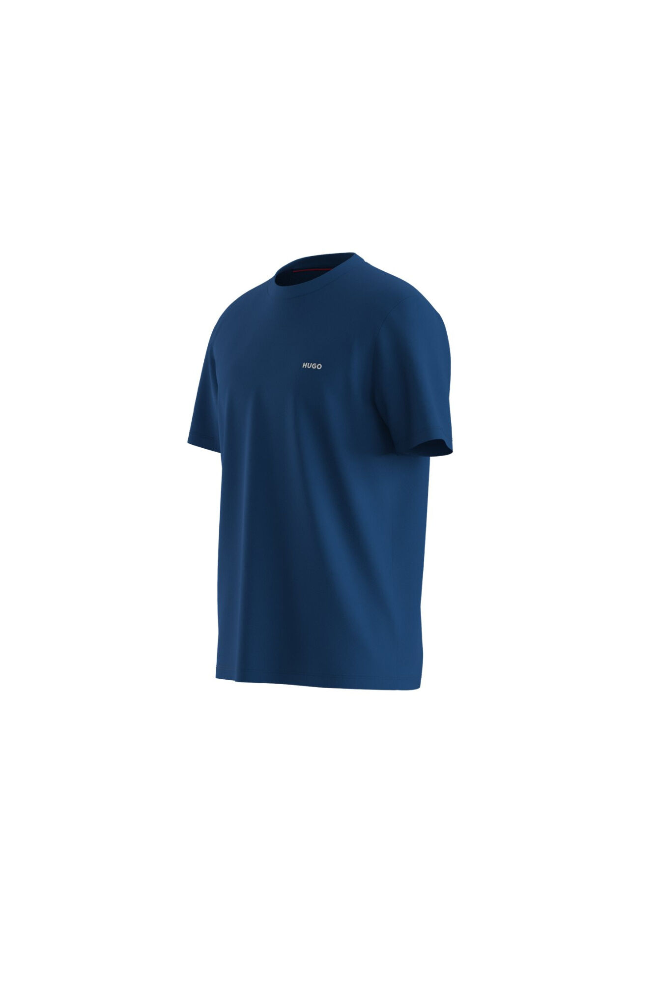 HUGO T-shirt de manga curta Azul