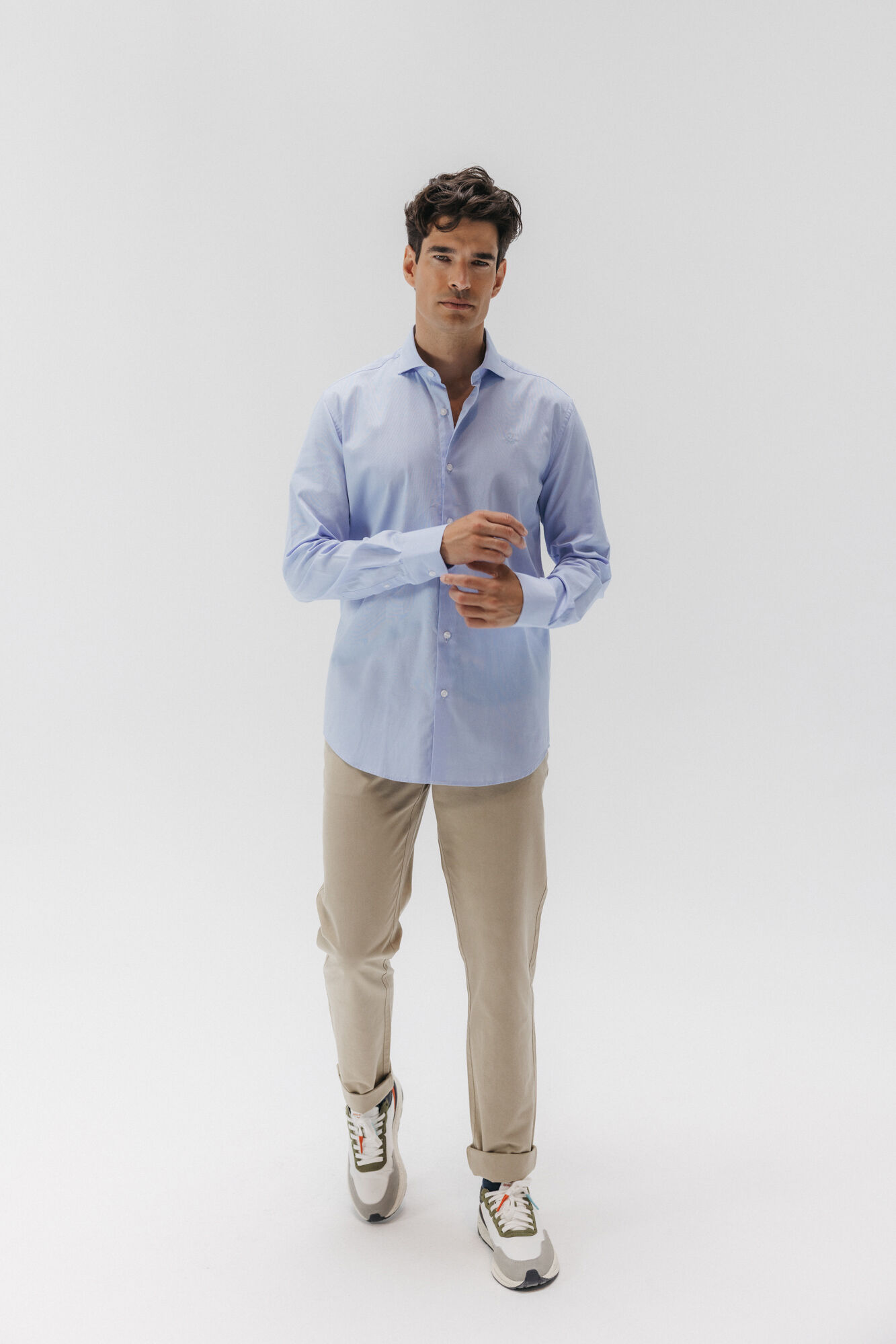 elPulpo Camisa social Royal Oxford Azul