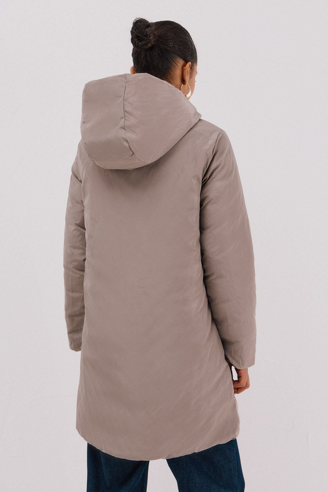 Cortefiel Anoraque revers&iacute;vel thermolite&reg; Preto