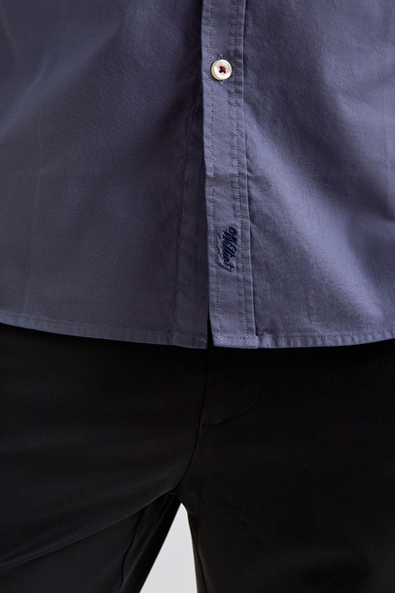 Williot Micropiqu&eacute; Shirt Blue