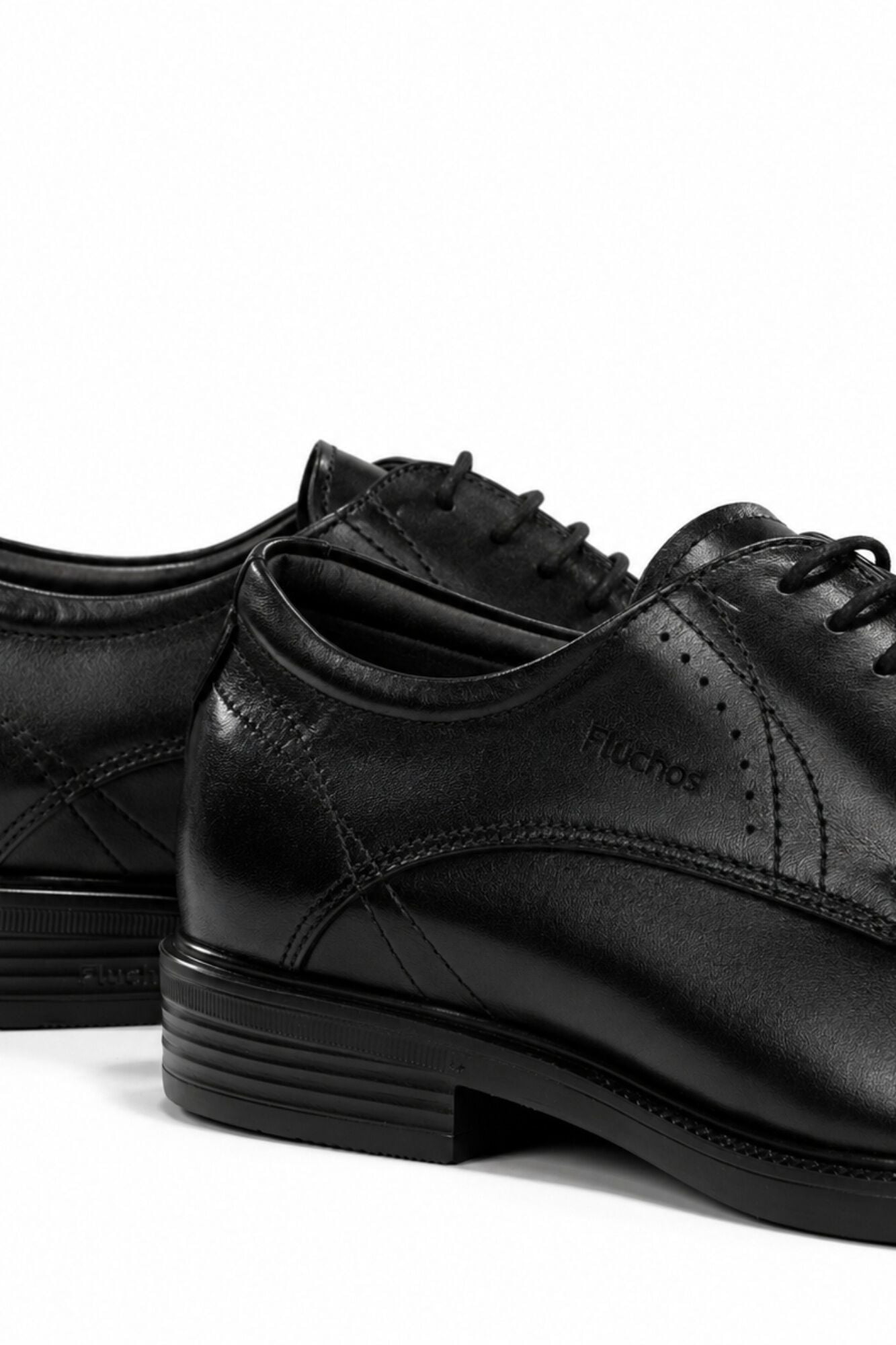 Fluchos Sapatos Adrien para homem Preto