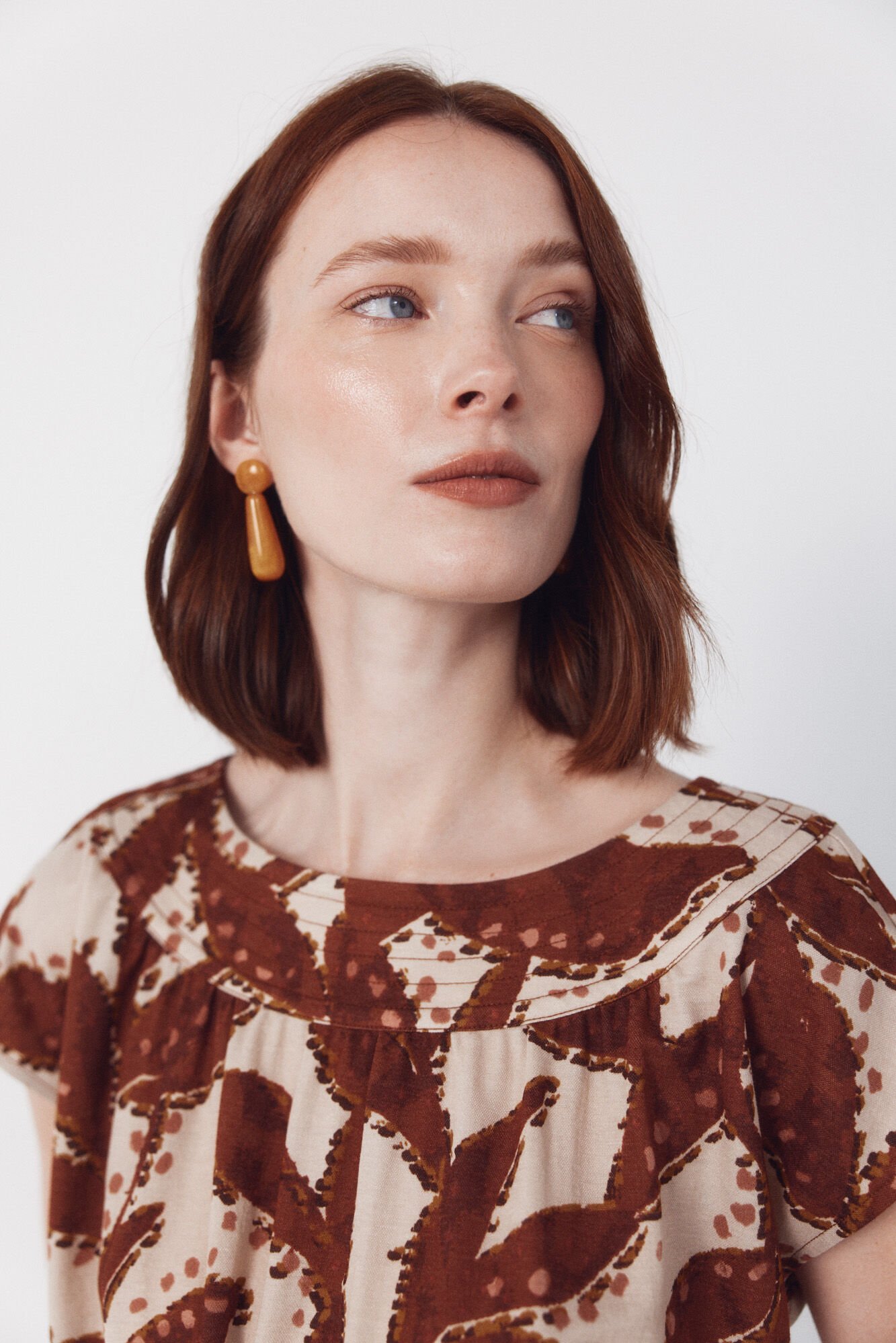 Cortefiel Print piqu&eacute; dress Multicolour