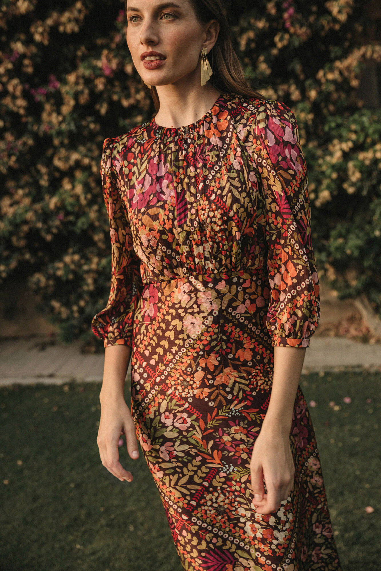 Cherubina Molly midi dress