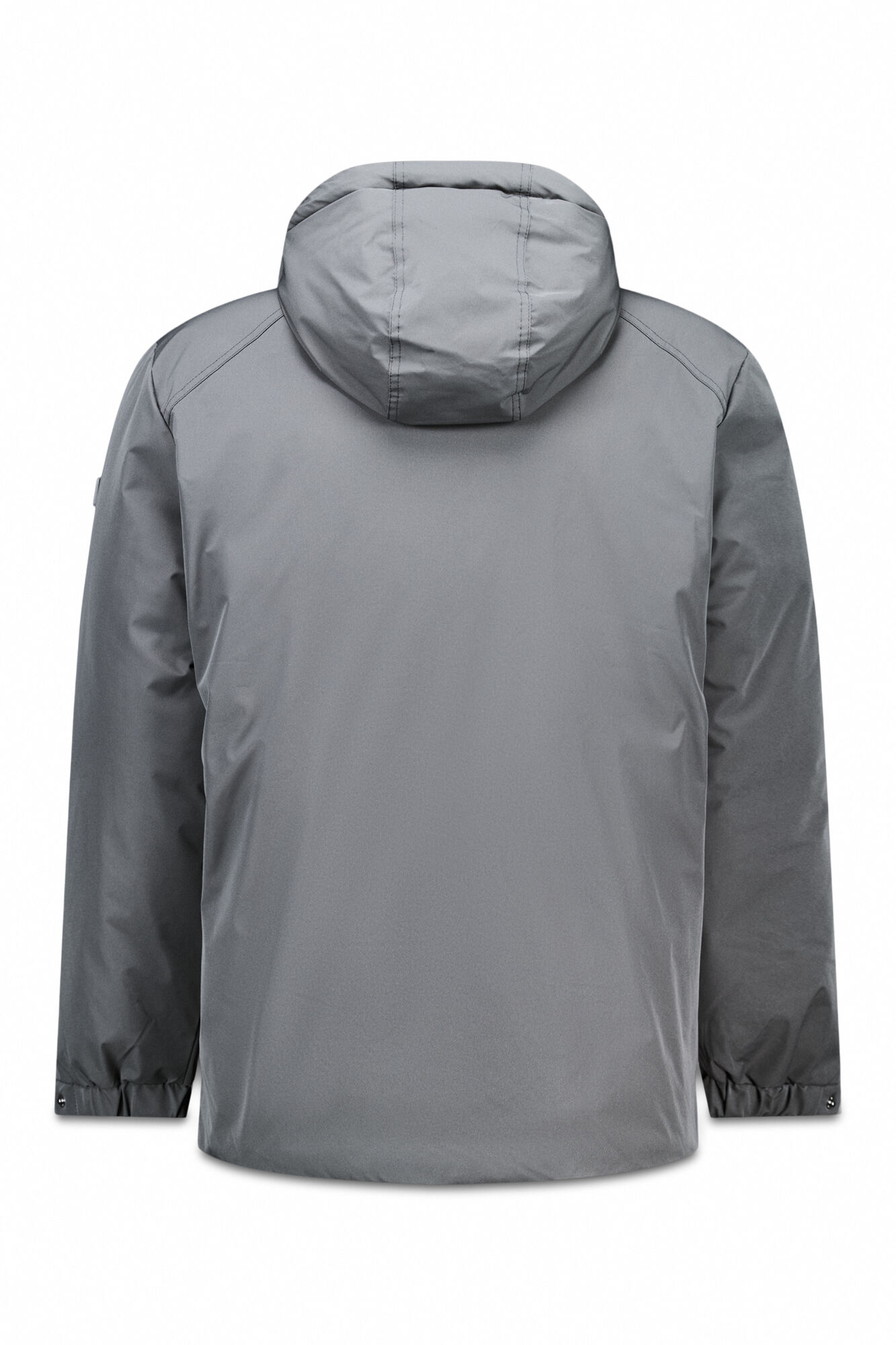 OOTO Parka acolchada capucha Gris