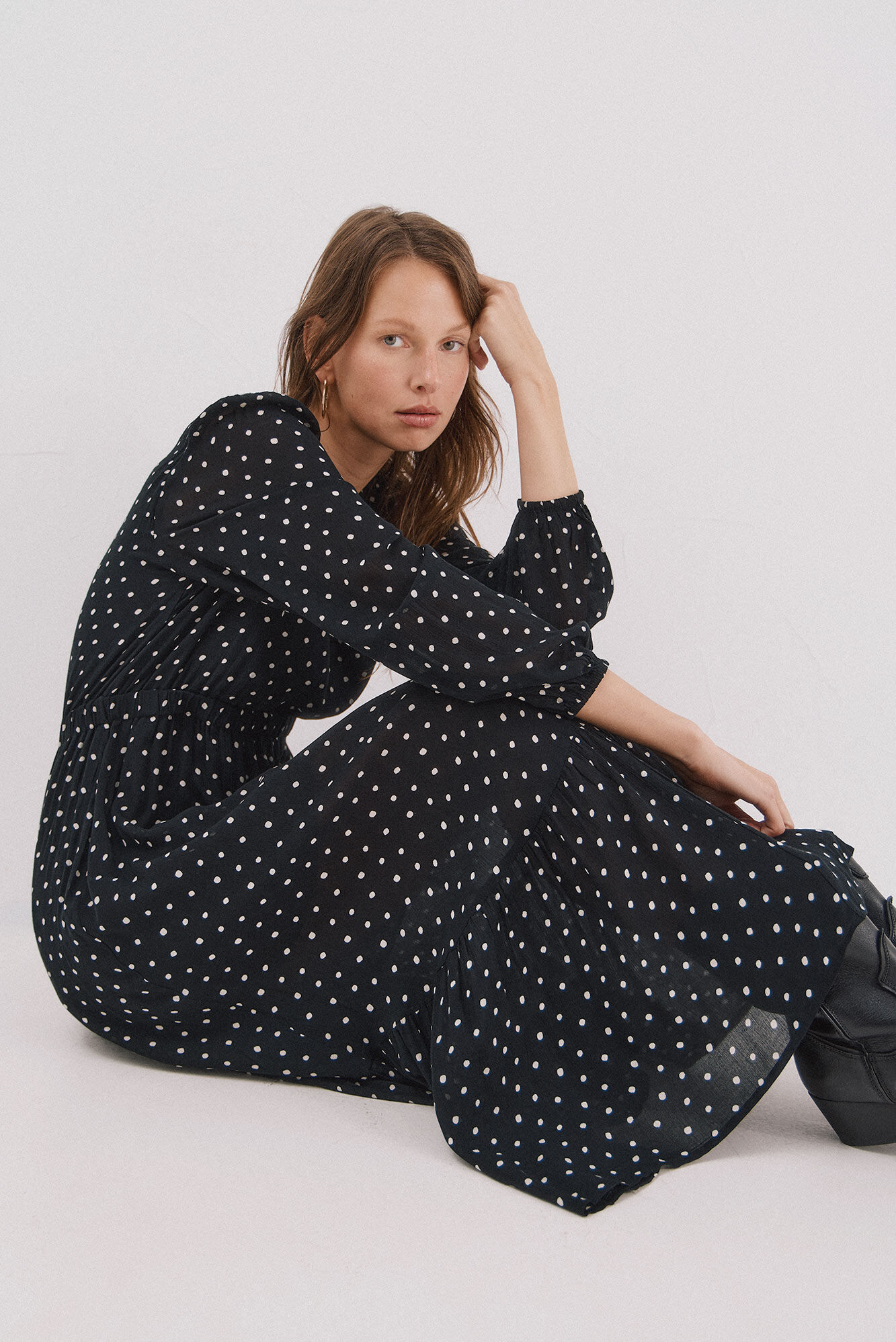 Cortefiel Printed dress