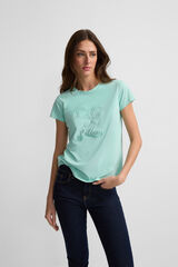 Silbon Camiseta cl&aacute;ssica Verde