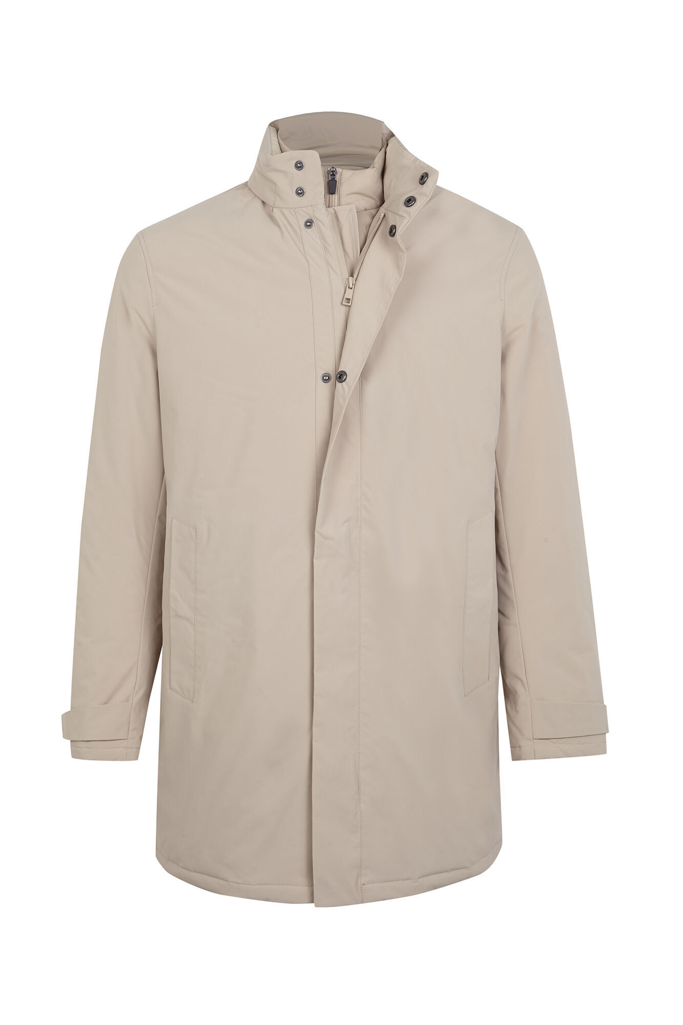 Cortefiel Parka t&eacute;cnica vistas desmontables Beige
