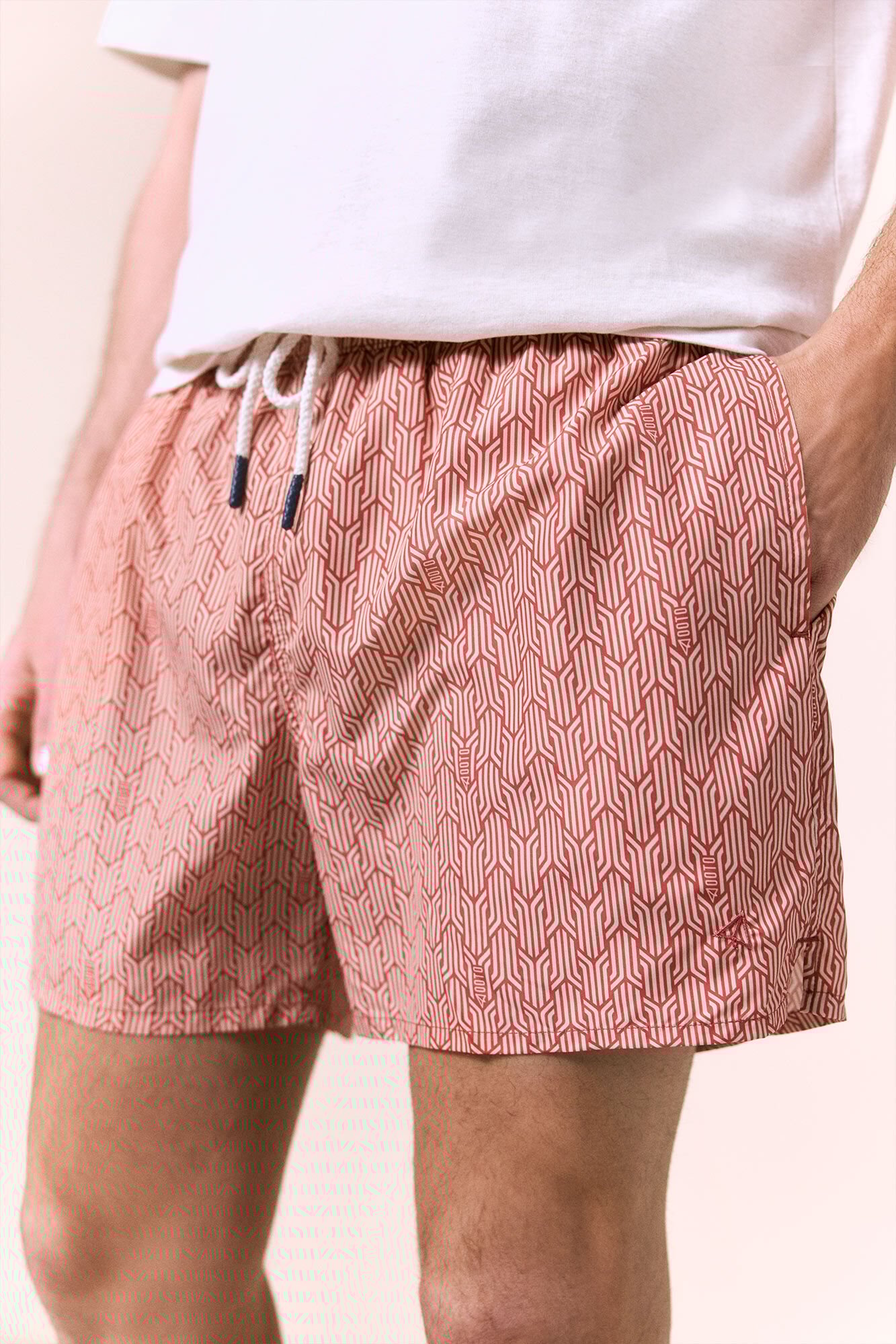 OOTO Fato de banho estampado &eacute;tnico OOTO