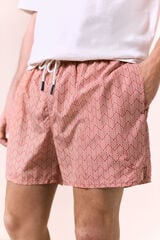 OOTO Fato de banho estampado &eacute;tnico OOTO Vermelho