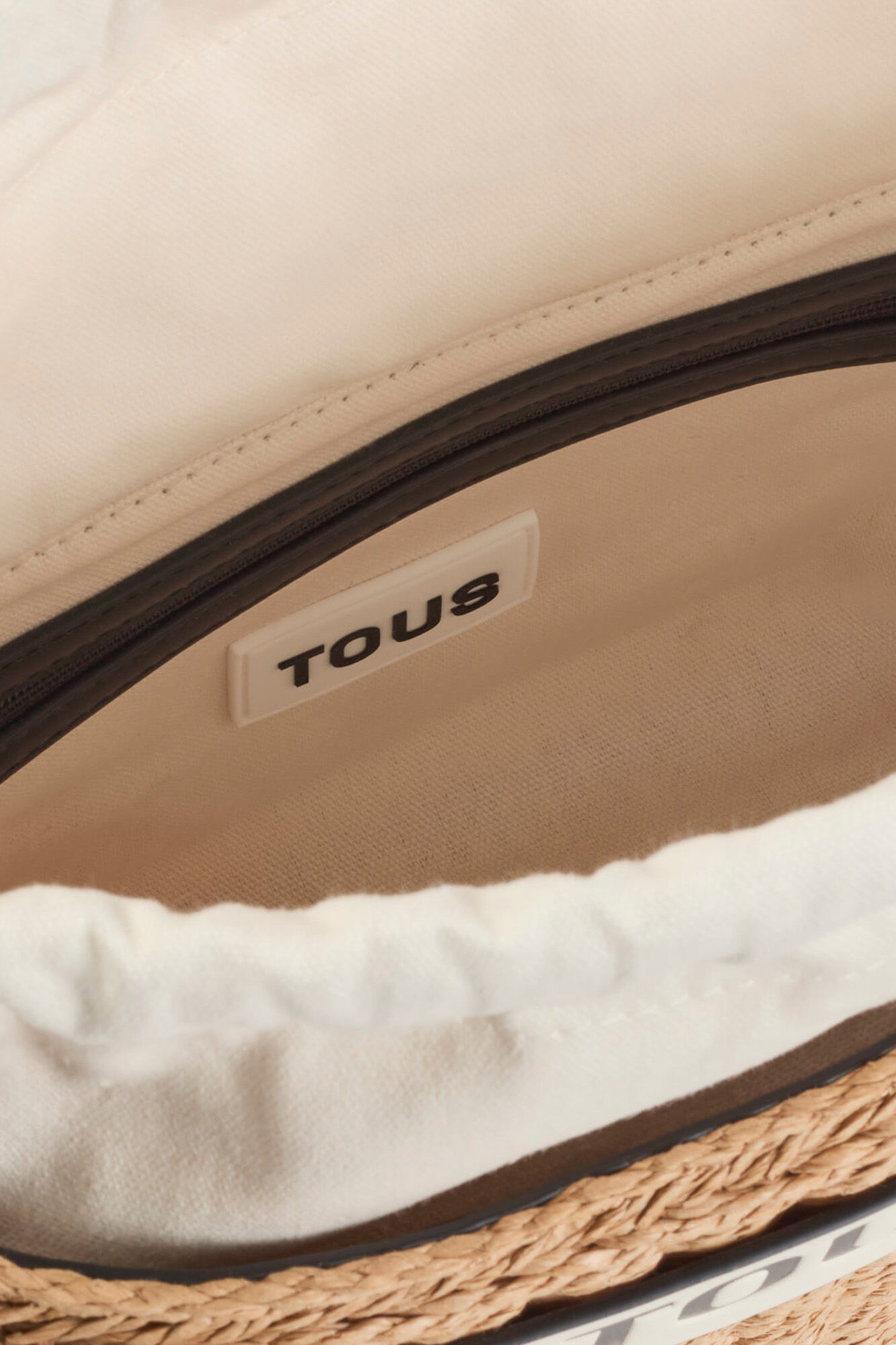 Tous Capazo mediano Scoubidou Beige