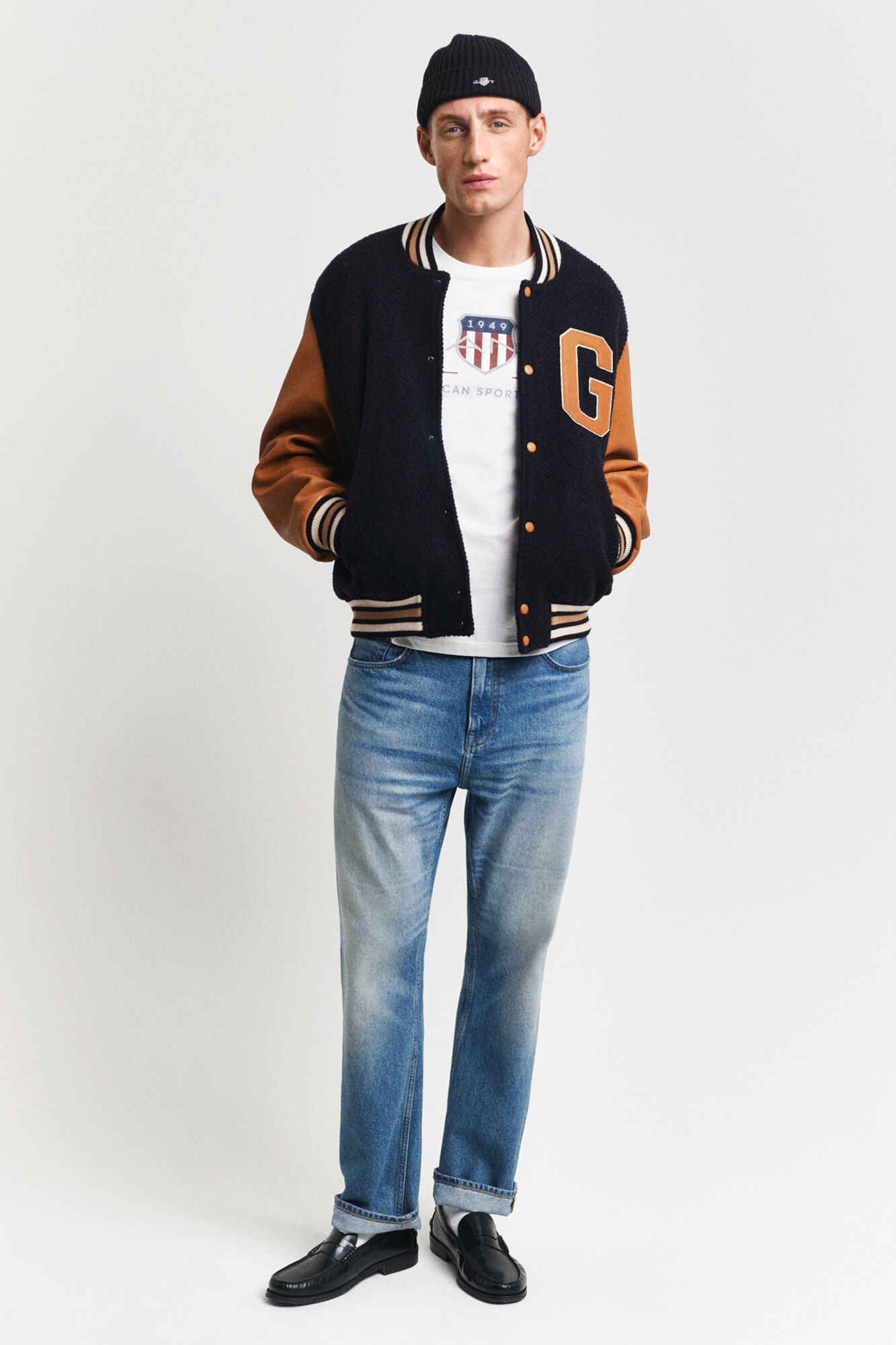 Gant Camiseta Archive Shield Blanco