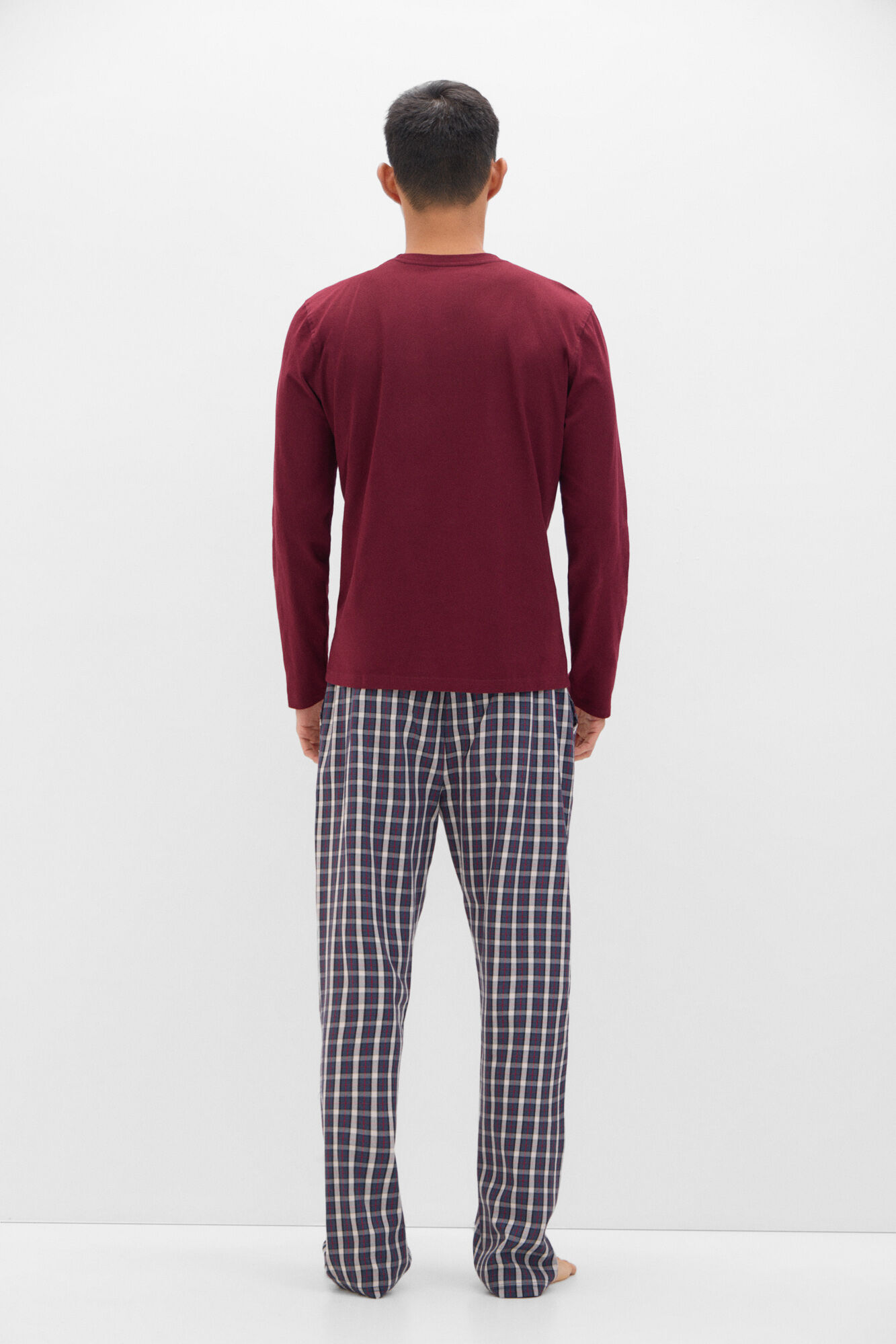 Cortefiel Conjunto de pijama malha e tecido Granada