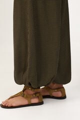 Slowlove Sandalia plana serraje Arena