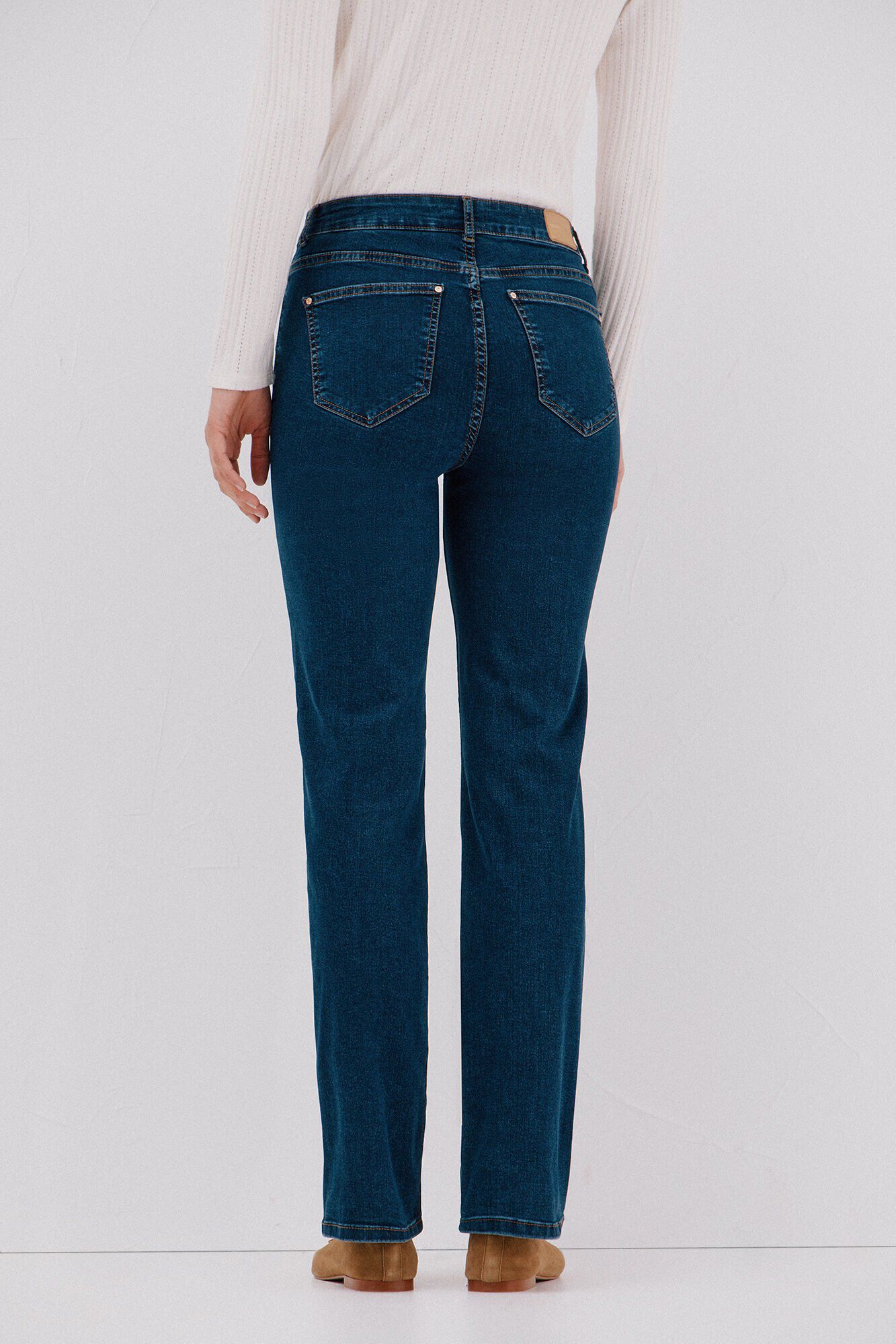 Cortefiel Sensational straight jeans Blue