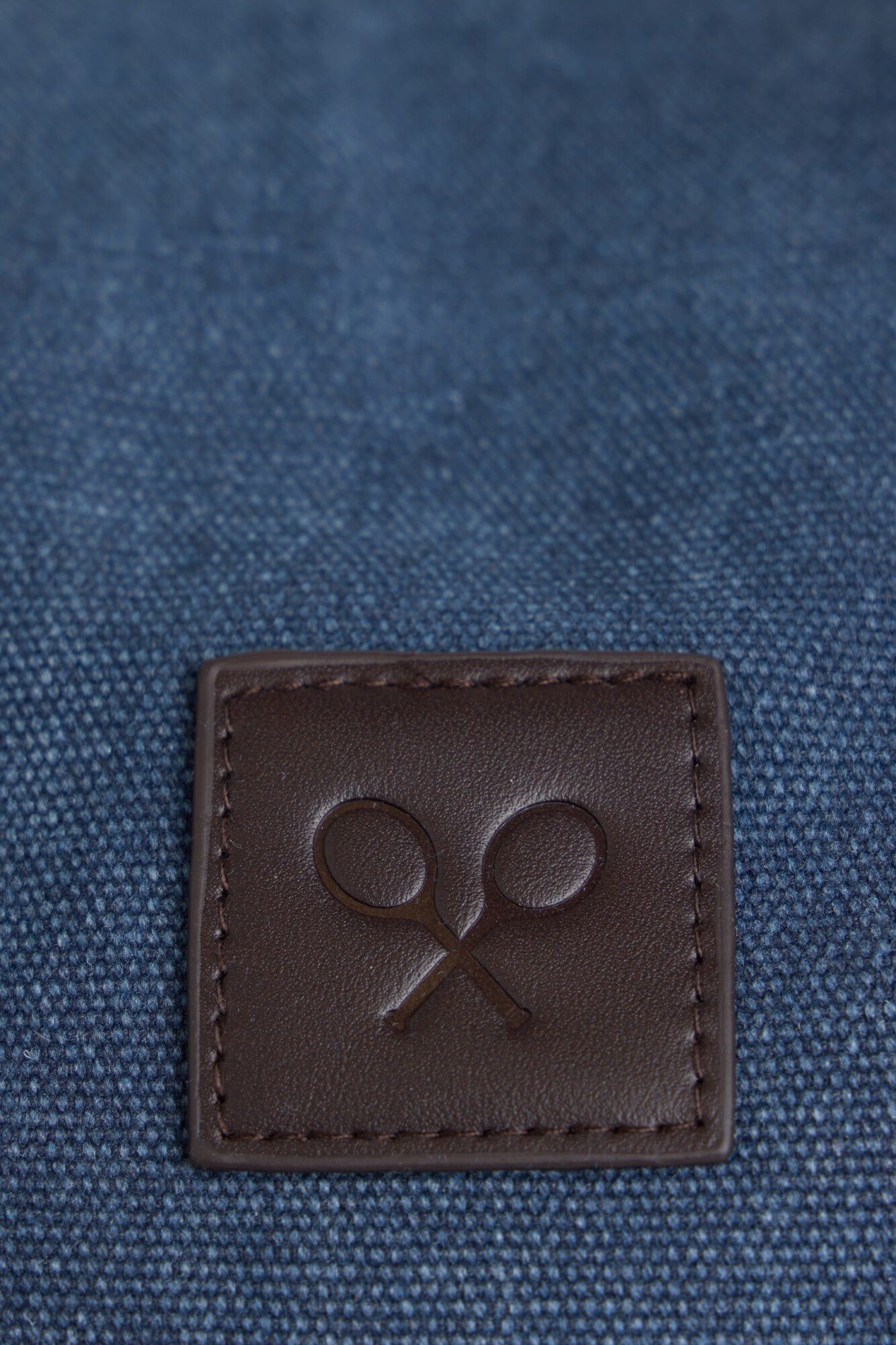 Silbon Mala de viagem com detalhe em pele