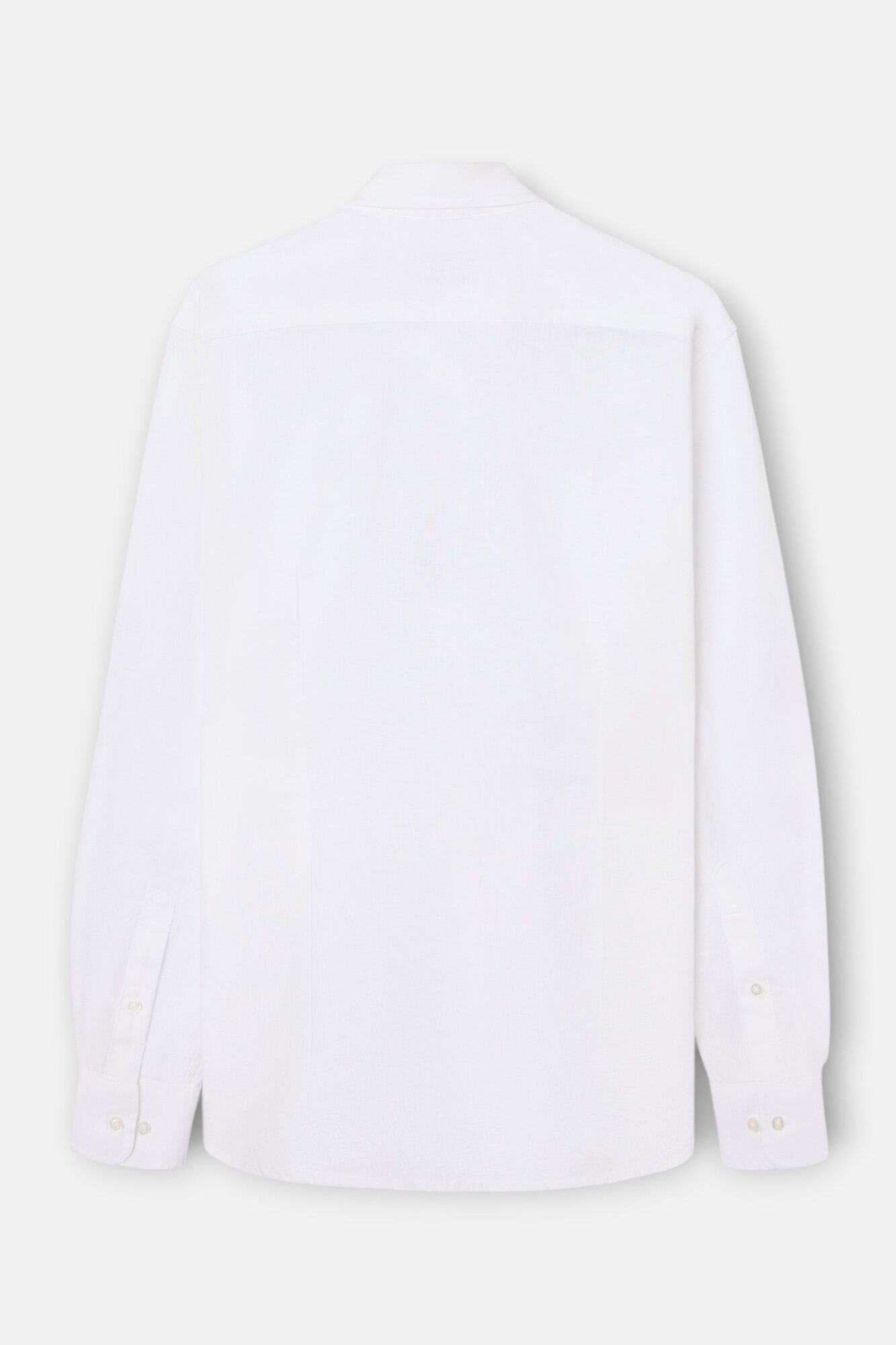 Silbon Camisa sport em linho Branco