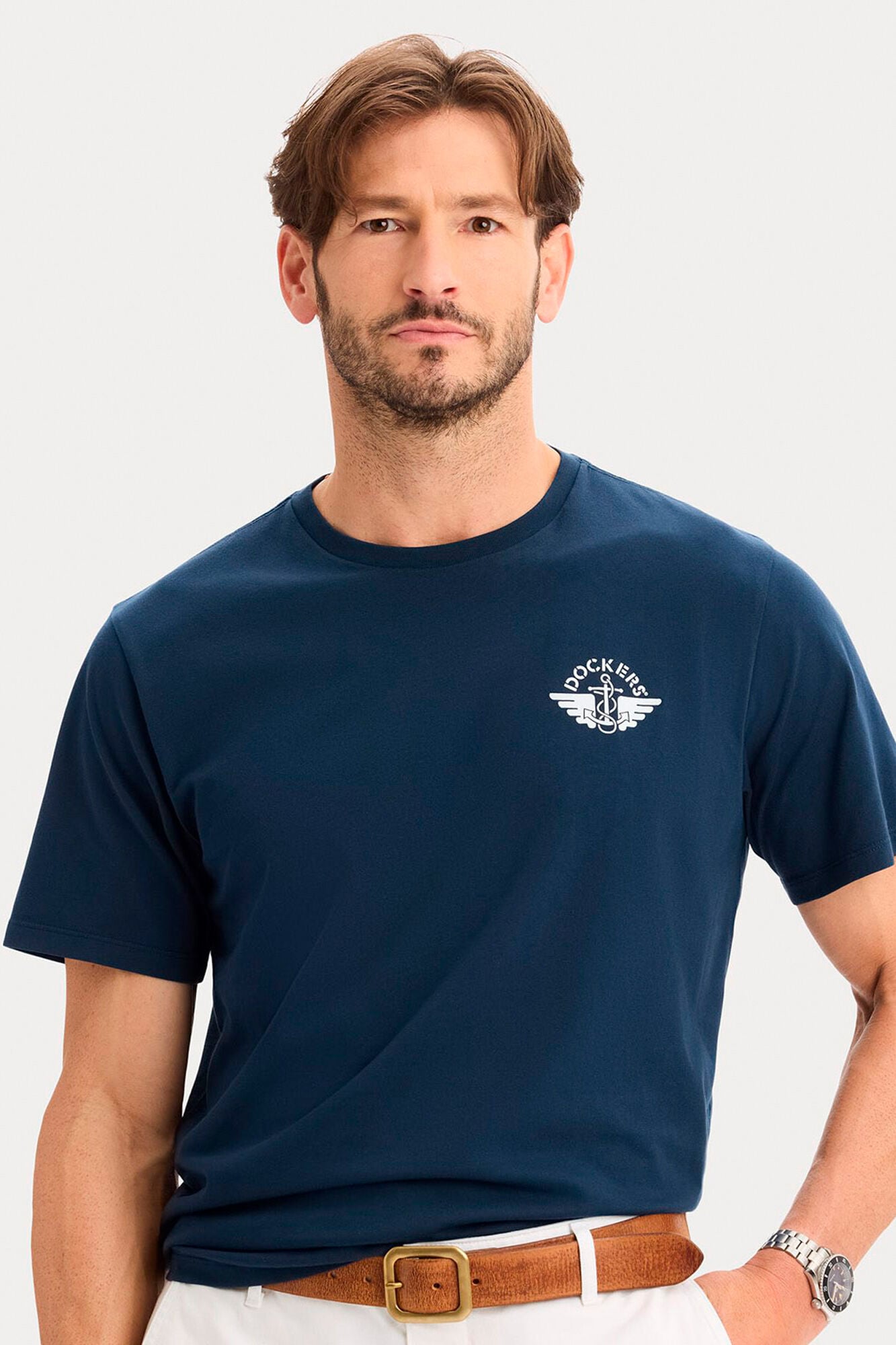 Dockers T-shirt estampada regular fit Azul
