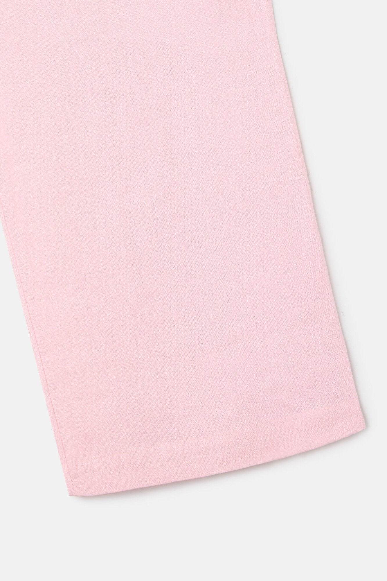 Silbon Cal&ccedil;as de linho com pregas Subiu