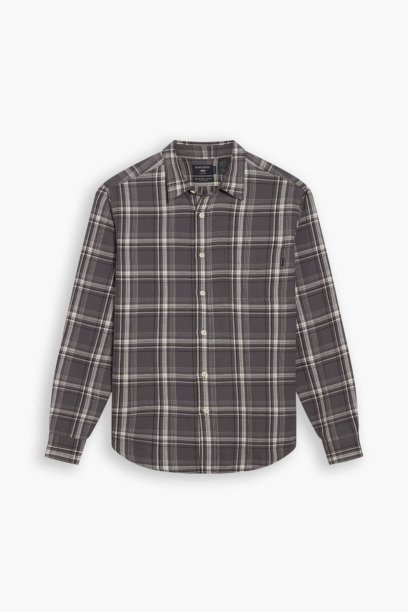 Dockers Camisa slim fit Cinzento