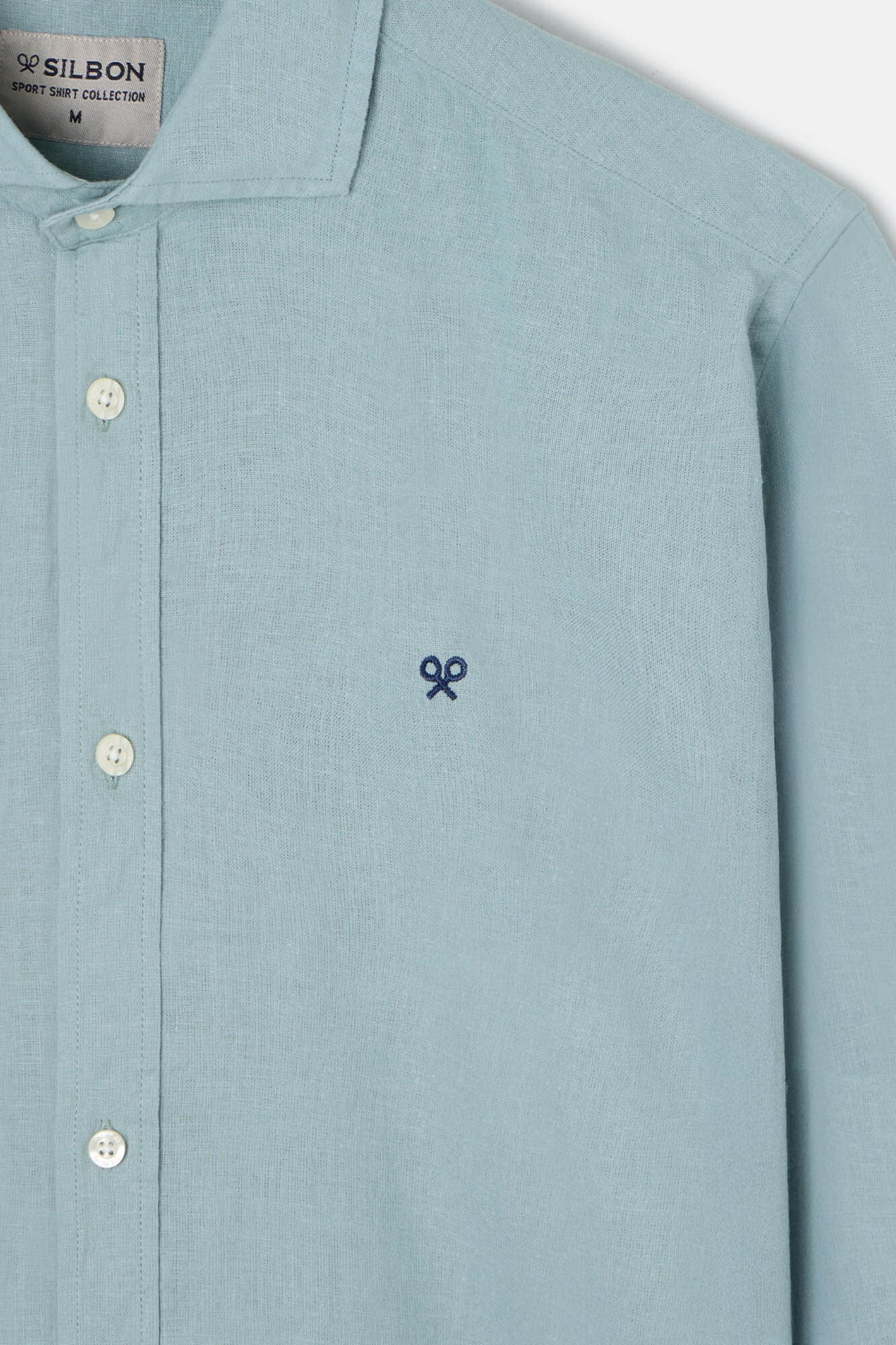 Silbon Camisa esportiva macia Verde