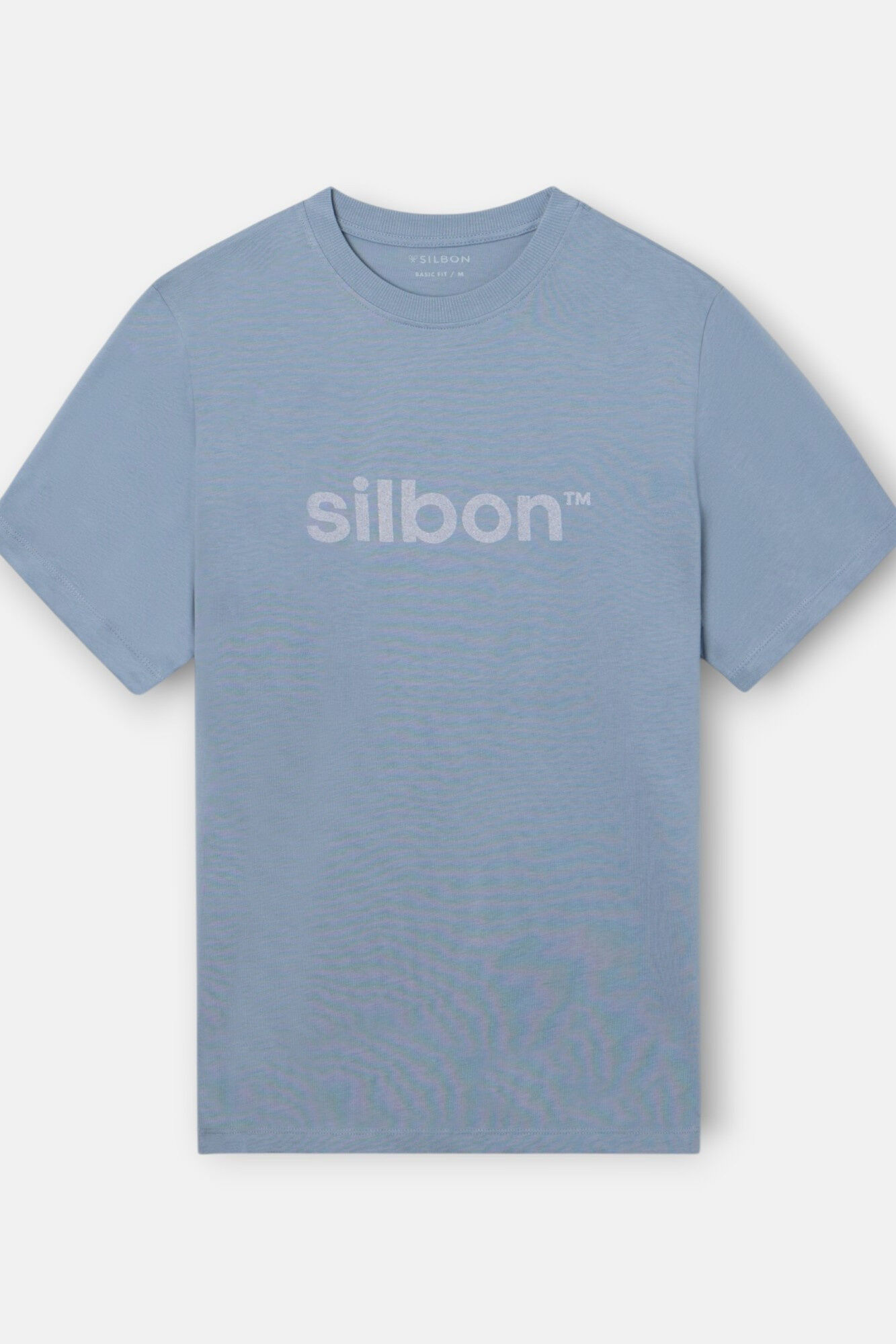 Silbon Flock T-shirt SILBON Blue