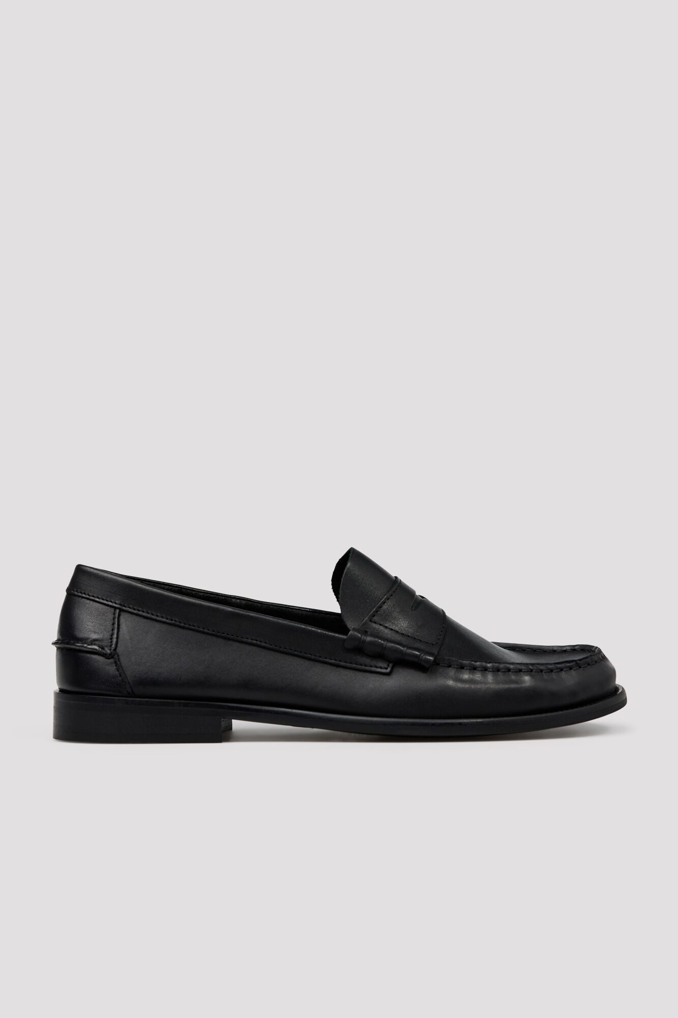 Cortefiel Leather penny loafers