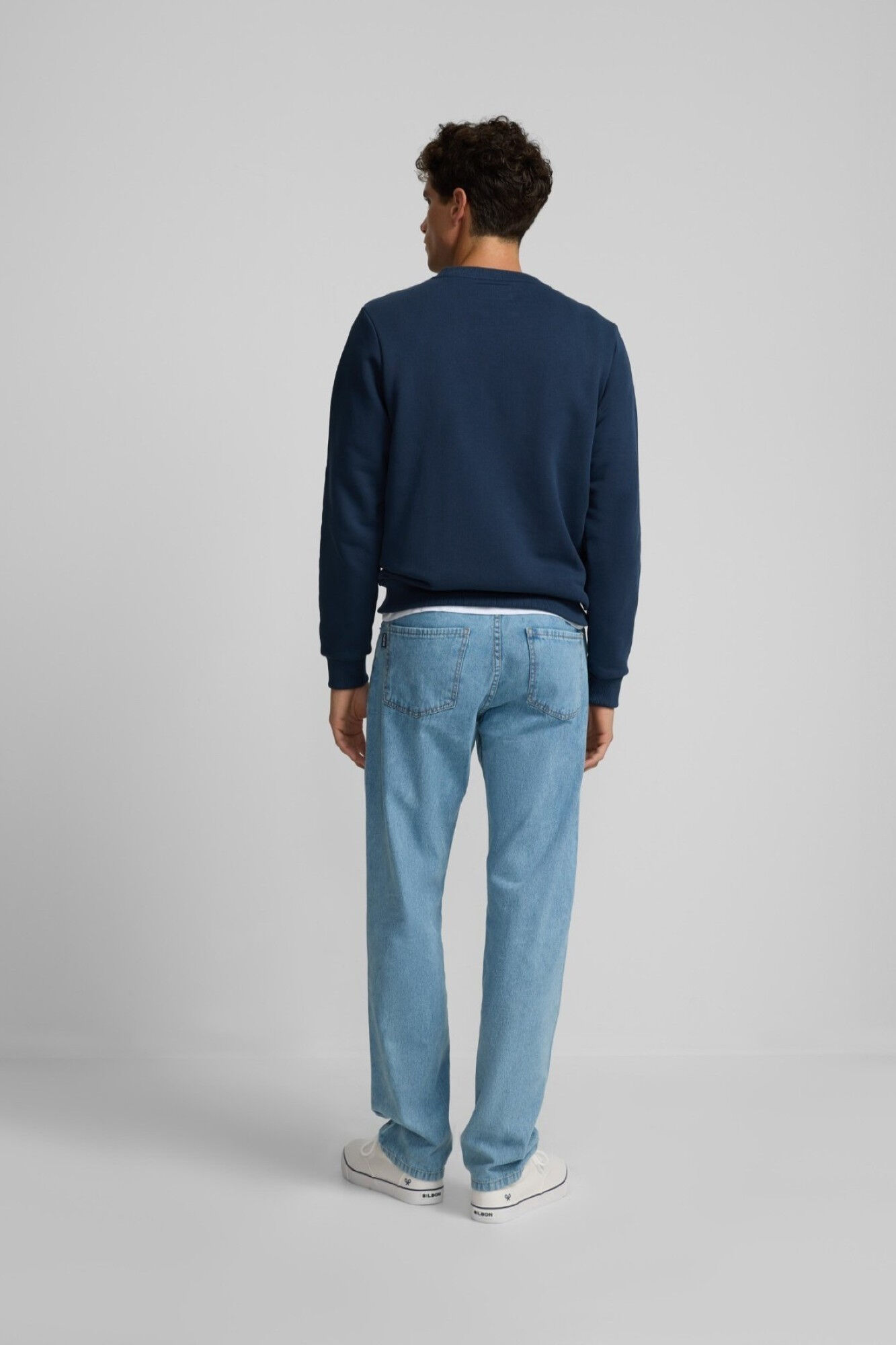 Silbon Moletom Sweatshirt Racket meia Azul