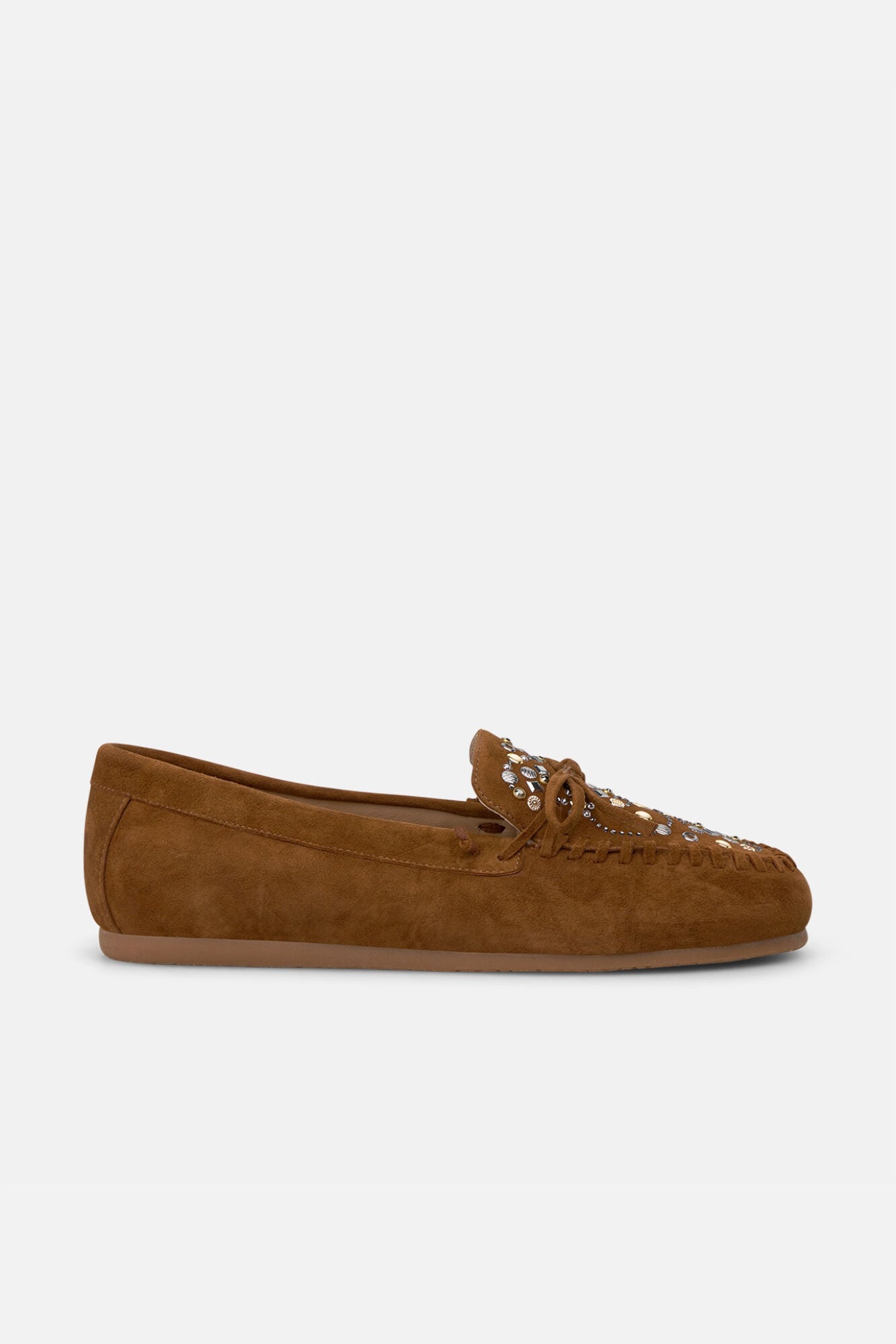 Alma en Pena Mocassim de camur&ccedil;a