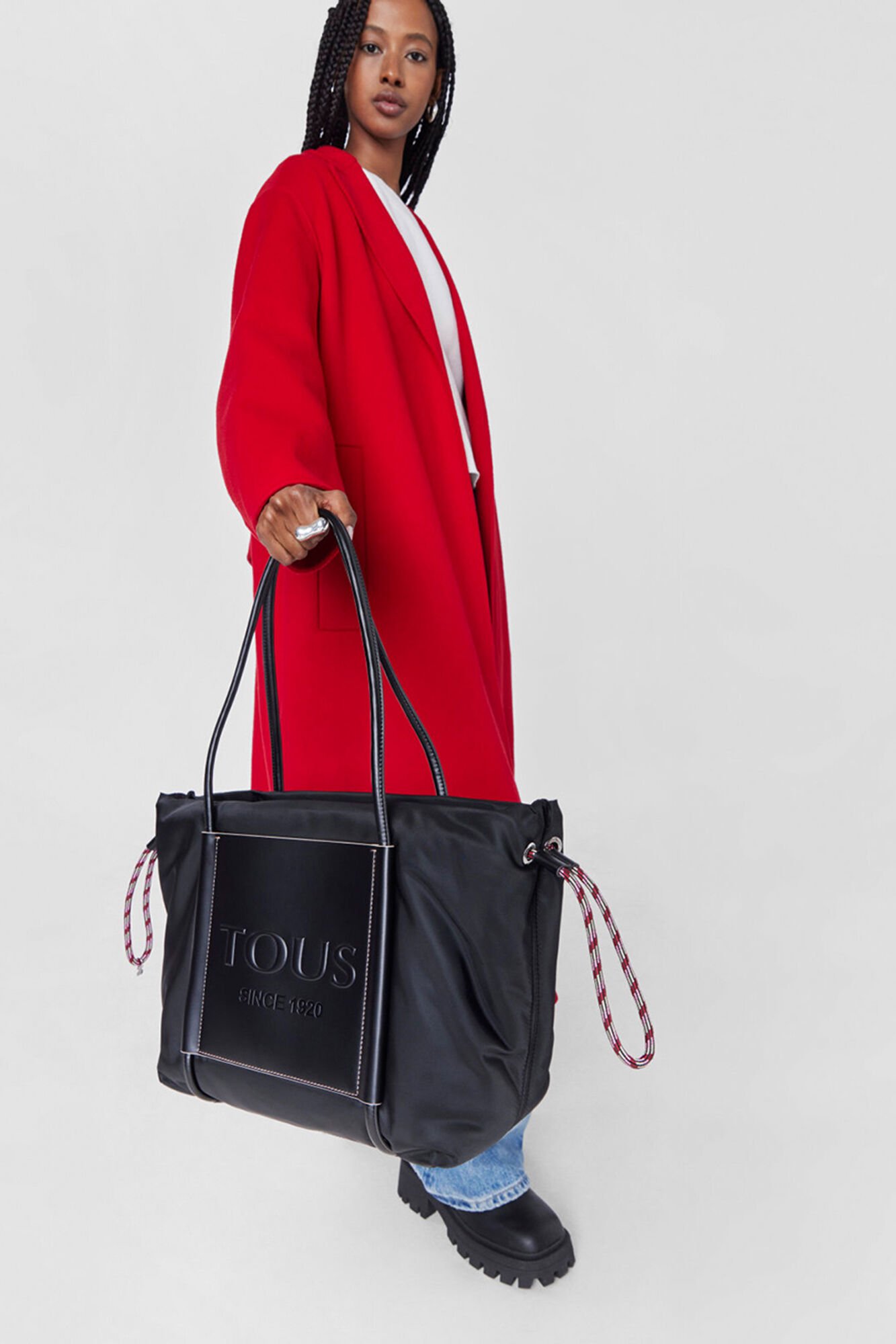 Tous Empire Soft Large Carrycot Black