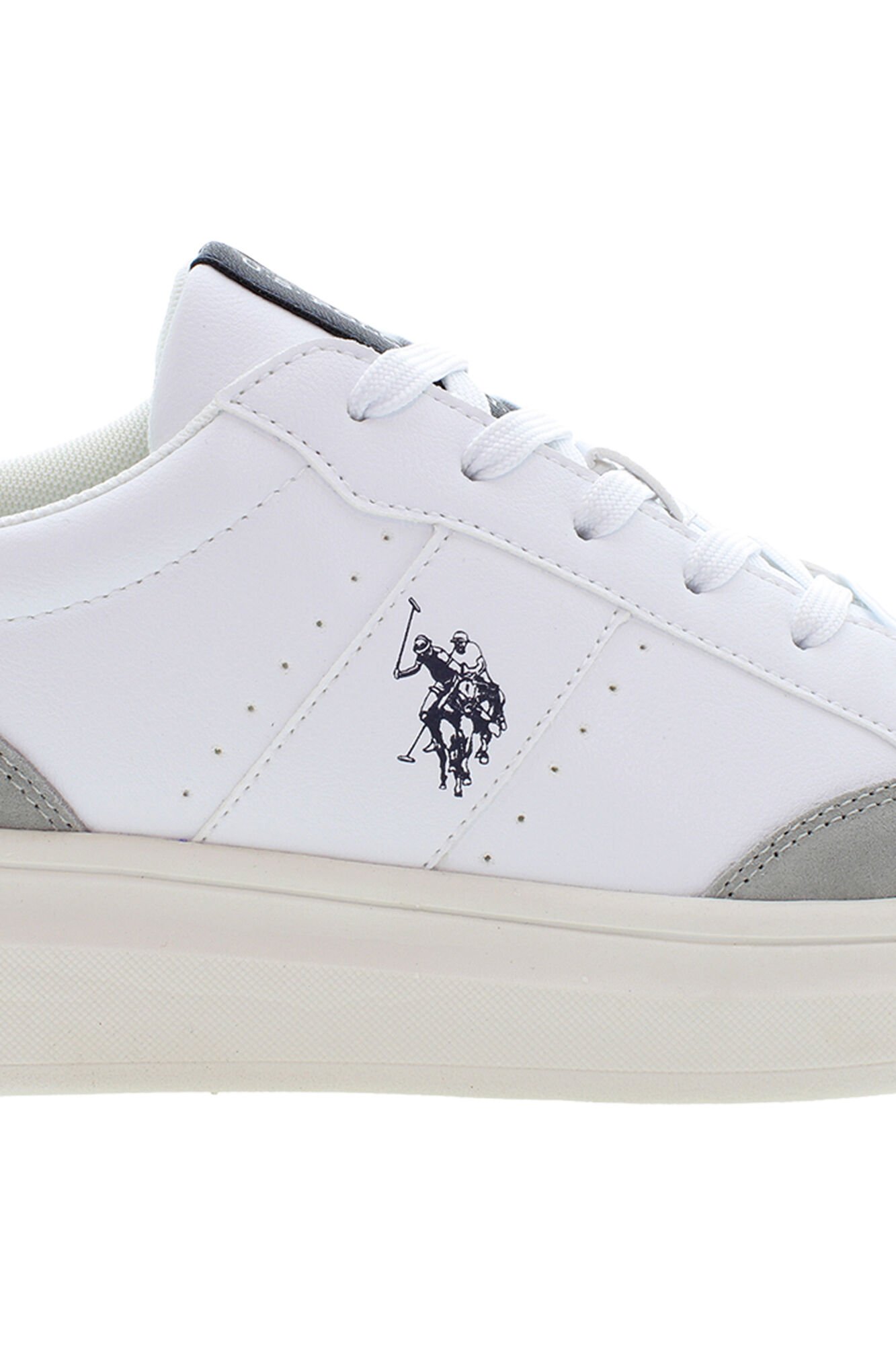 Us Polo Sapato casual masculino Branco