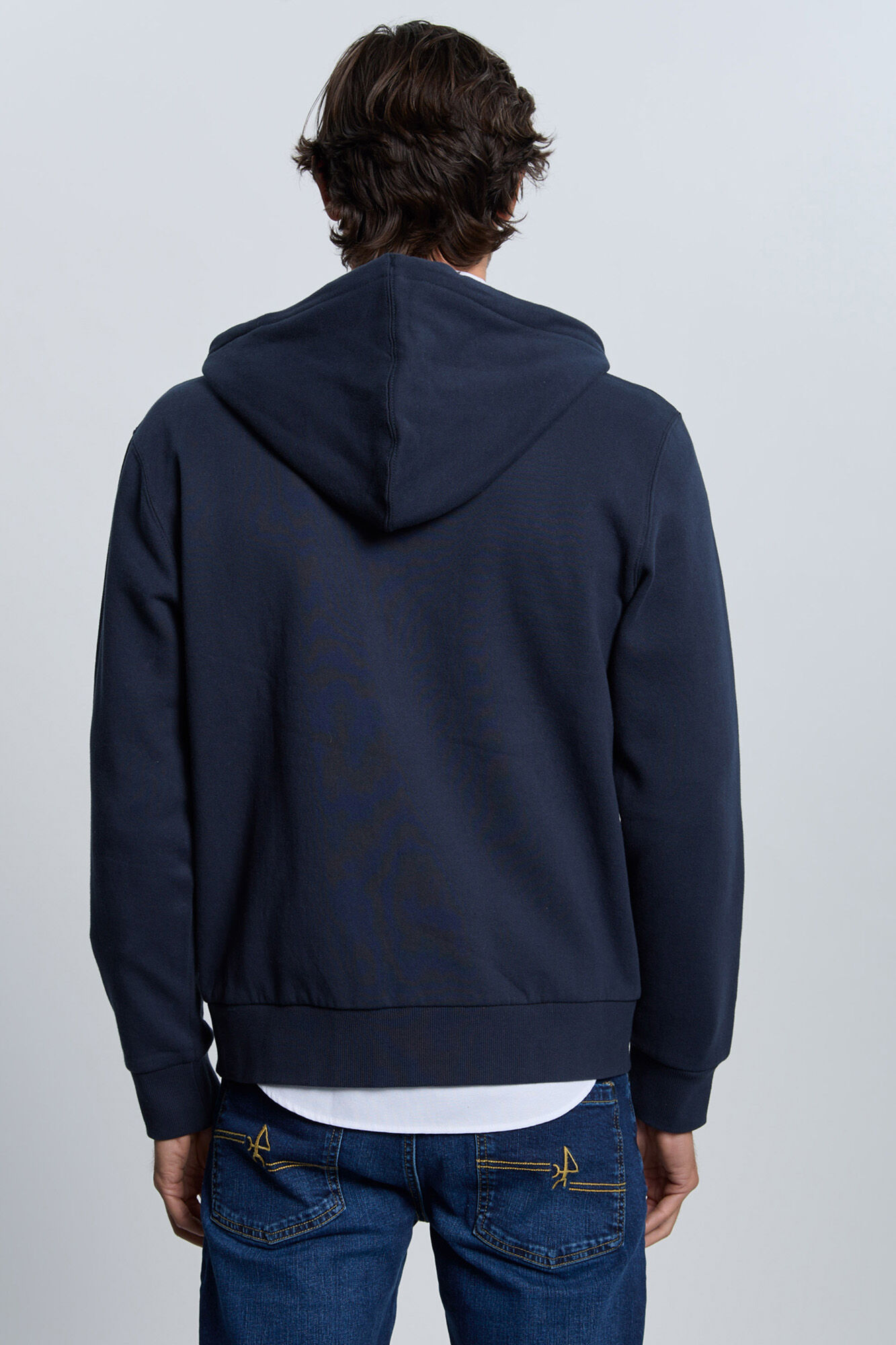 Valecuatro Fecho-&Eacute;clair com sweatshirt e escudo azul marinho Azul