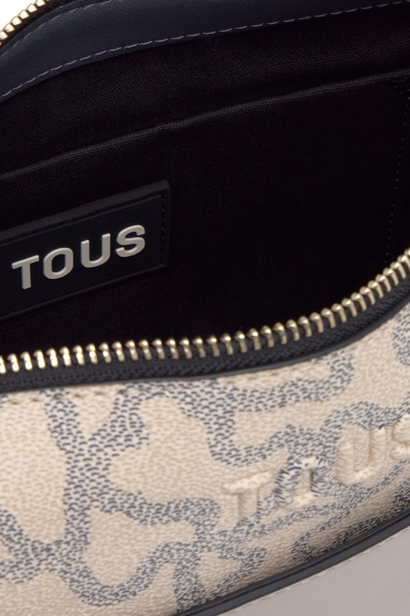 Tous Kaos Icon Medium Crossbody Bag Beige