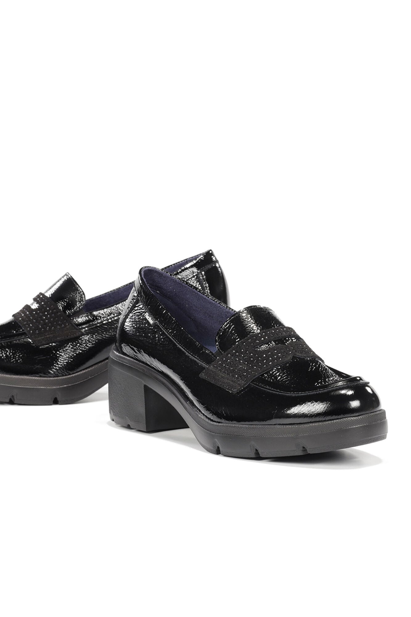 Fluchos Mocassim Fugaz mulher Preto